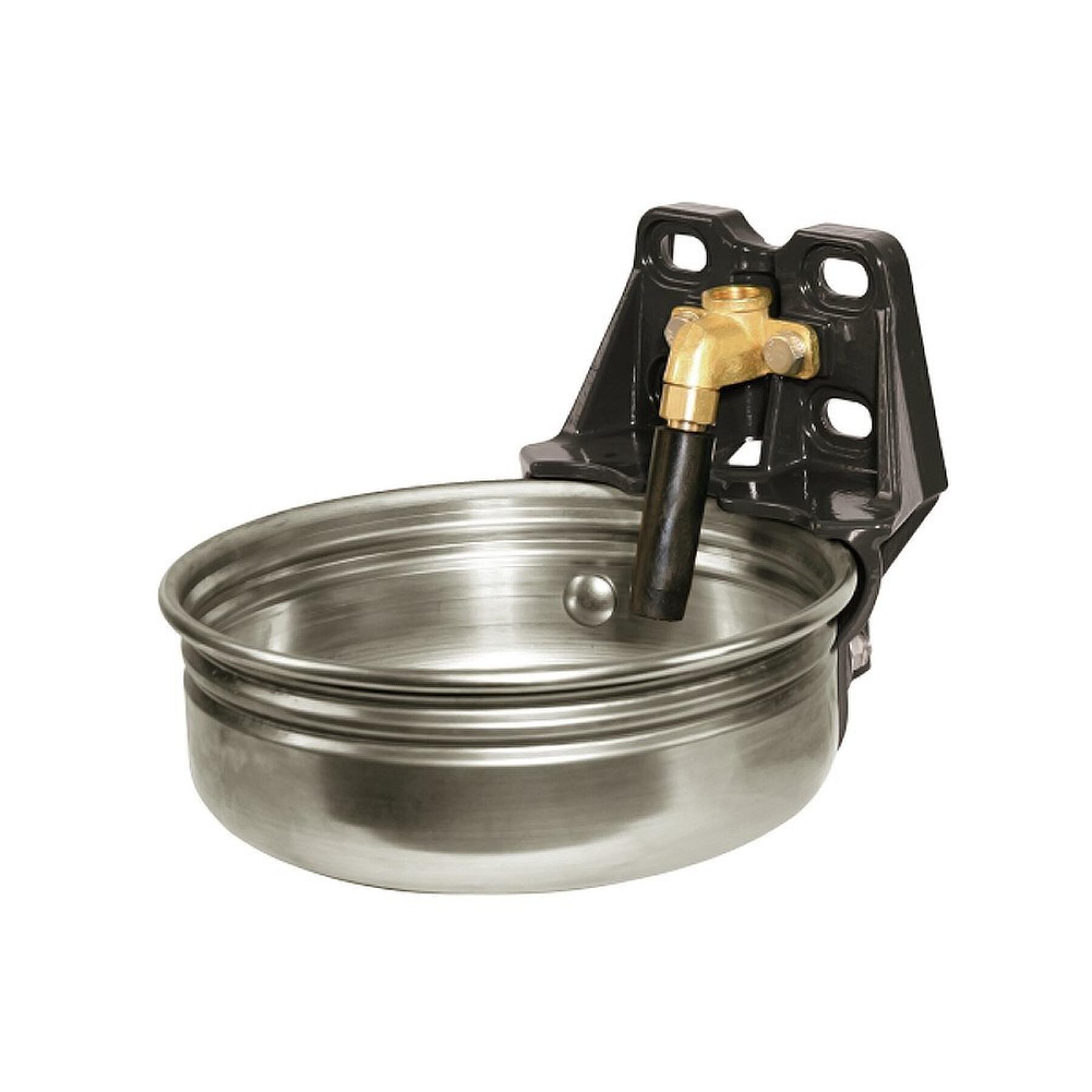 Stainless steel drinking trough with 1/2" connection Kerbl E21