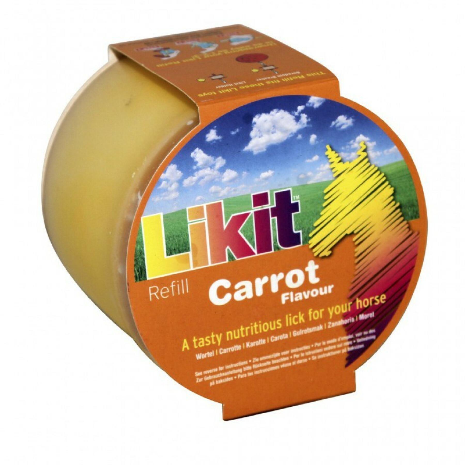 Carrot flavored treats LiKit