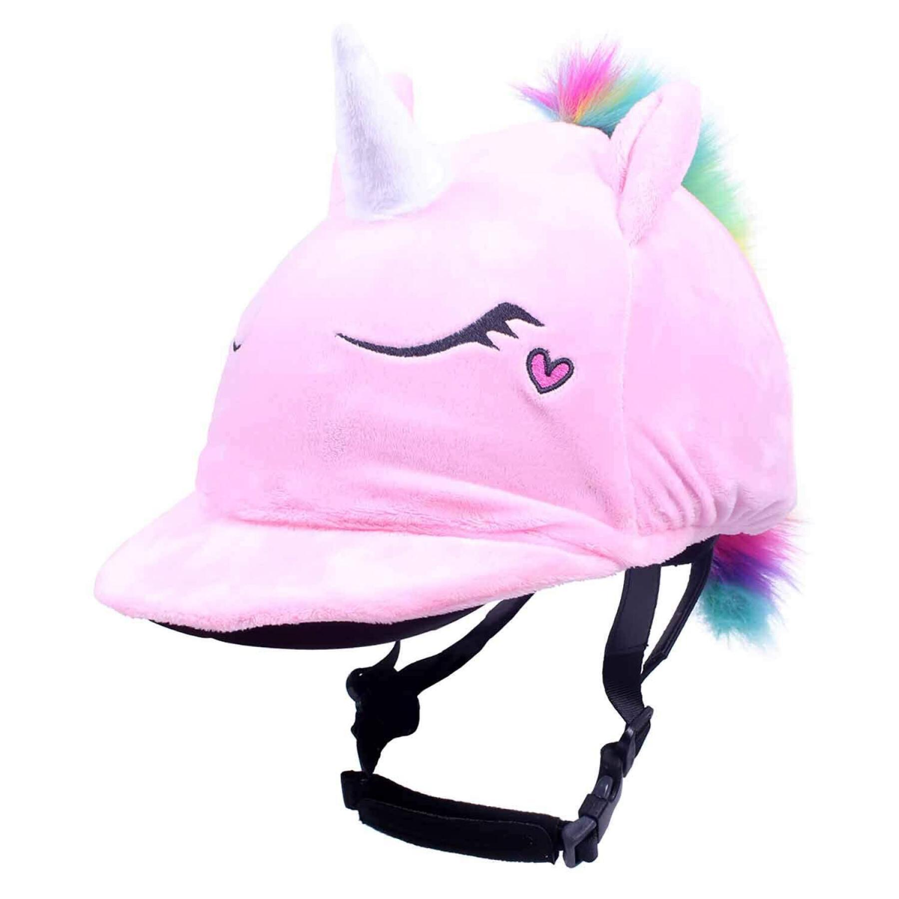 Cap for riding helmet QHP Unicorn