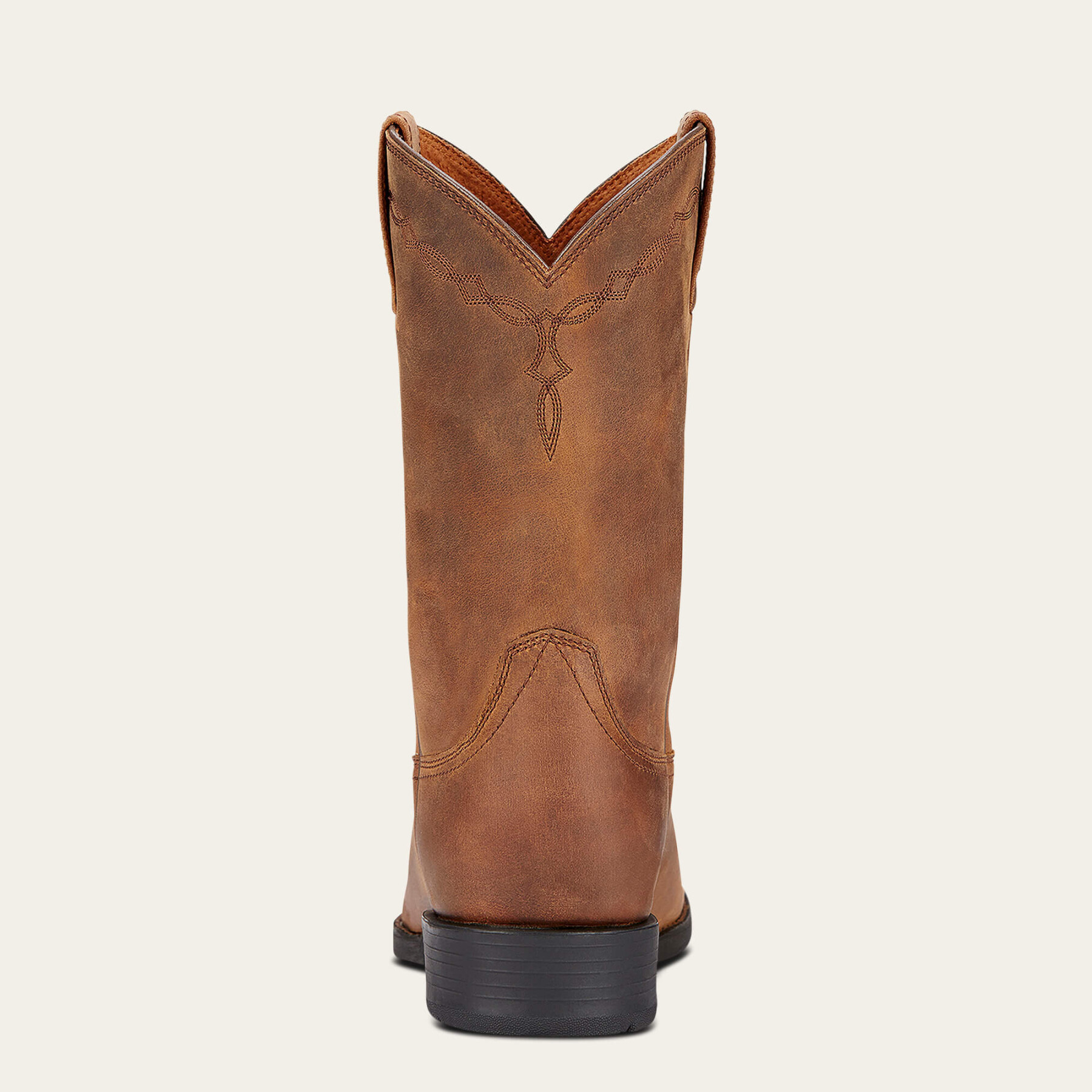 Leather western boots Ariat Heritage Roper