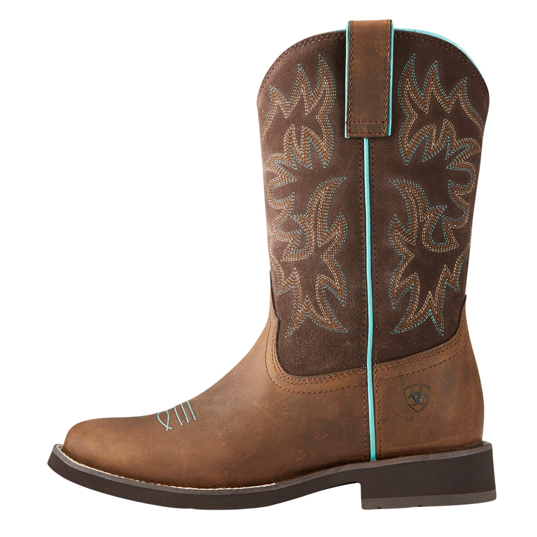 Women's leather western boots Ariat Delilah Round Toe