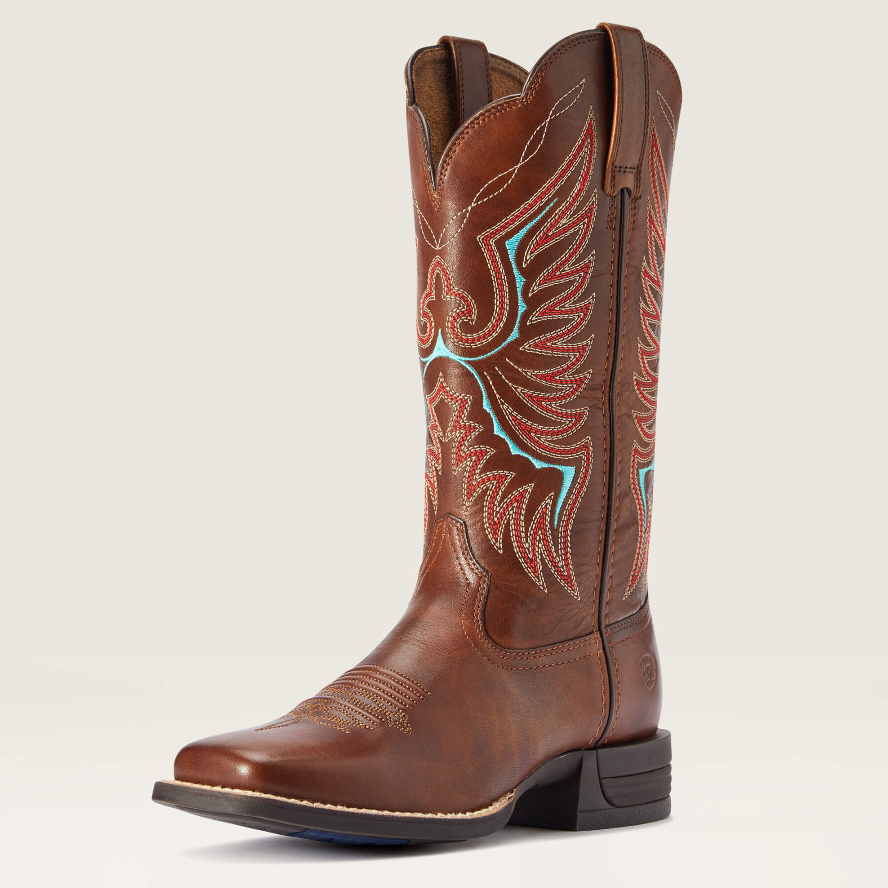 Women's leather western boots Ariat Rockdale