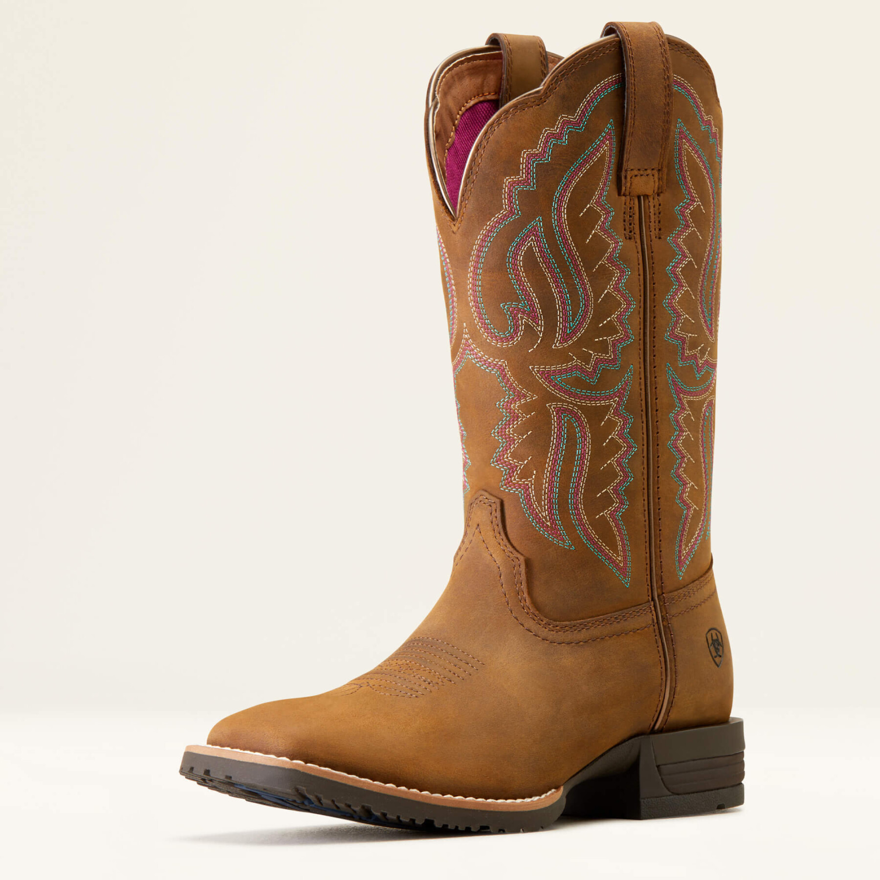 Women's hybrid leather western boots Ariat Ranchwork