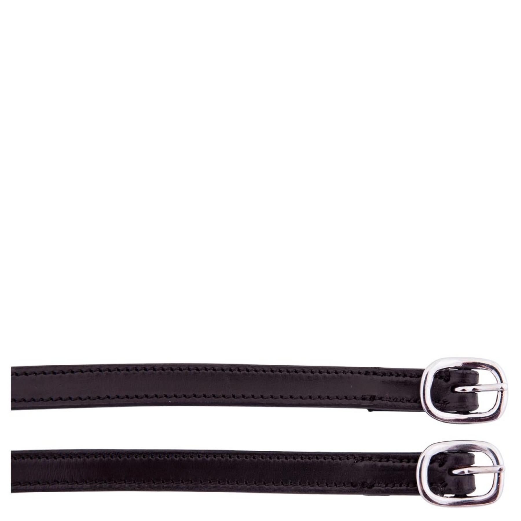 Leather spur straps for horses BR Equitation grand format