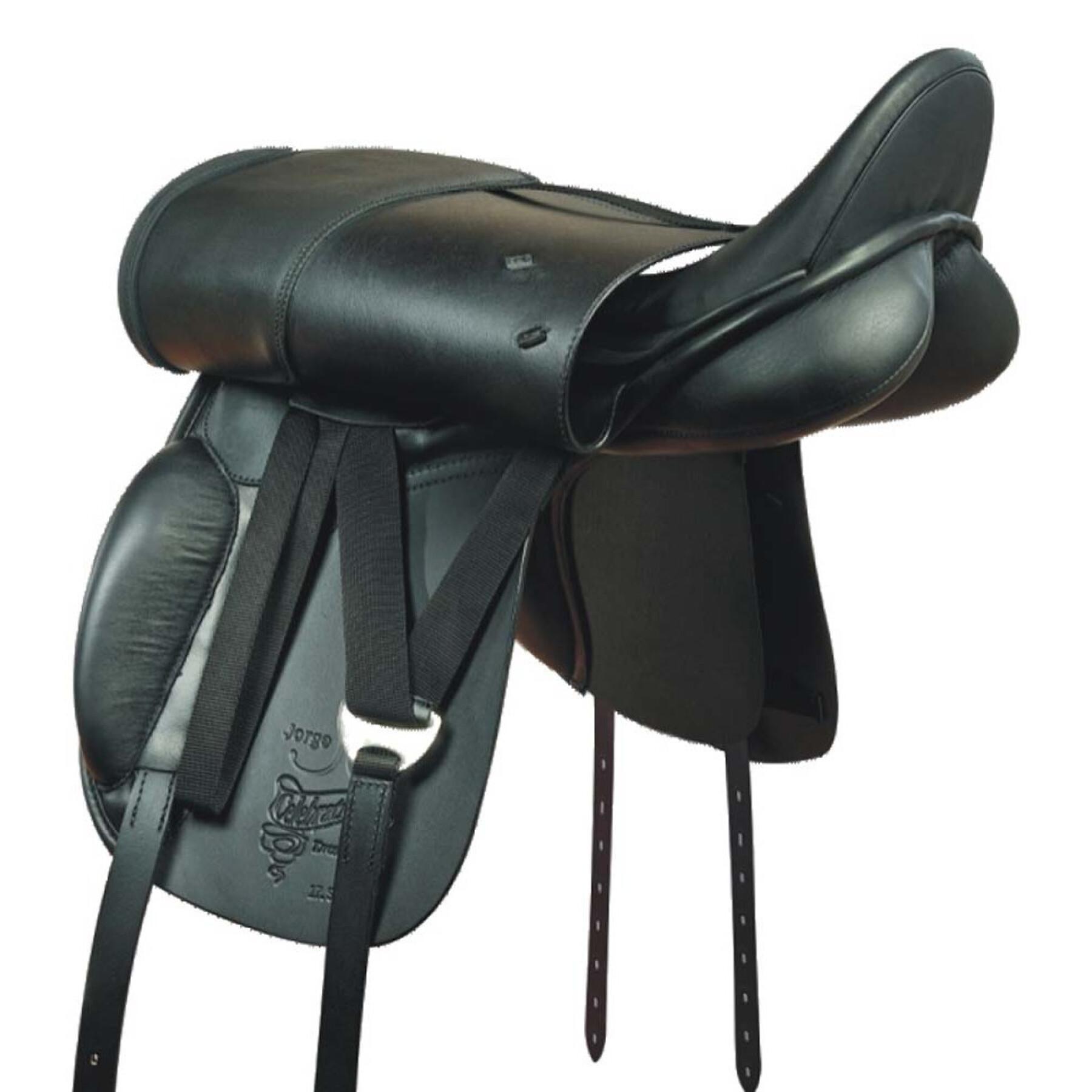 Dressage saddle for horses Canaves 17'5