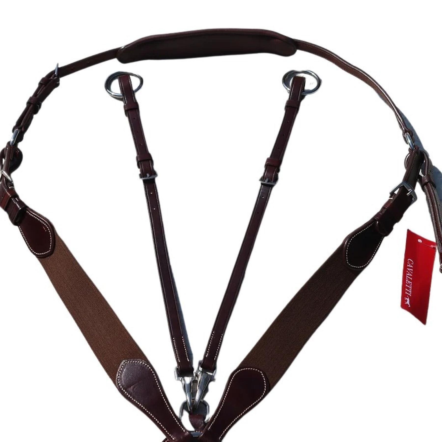 Hunting collar with fork Cavaletti