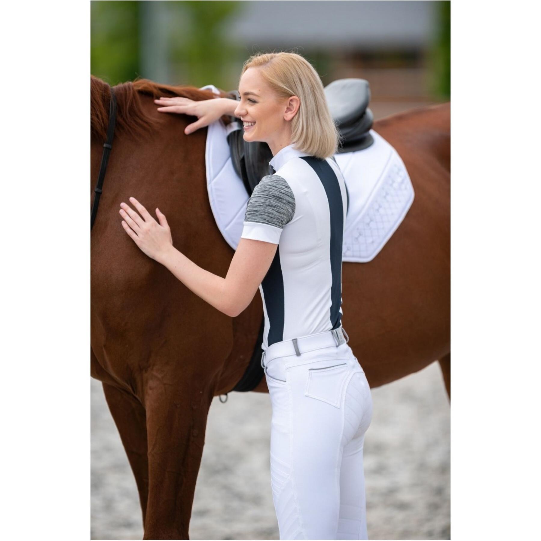 Horse riding polo shirt for women Cavalliera Jet set