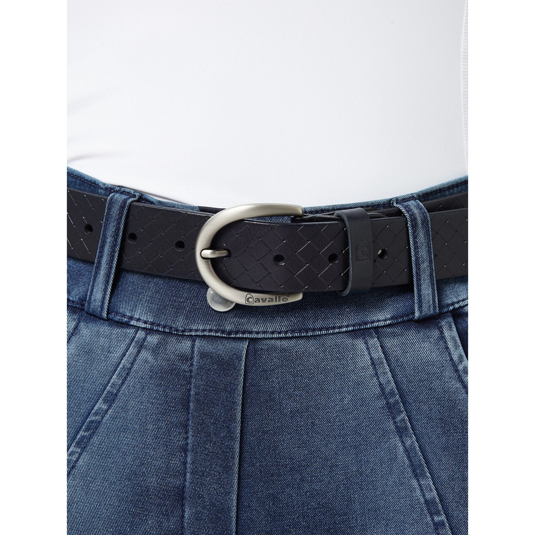 Leather belt Cavallo Cavatanja