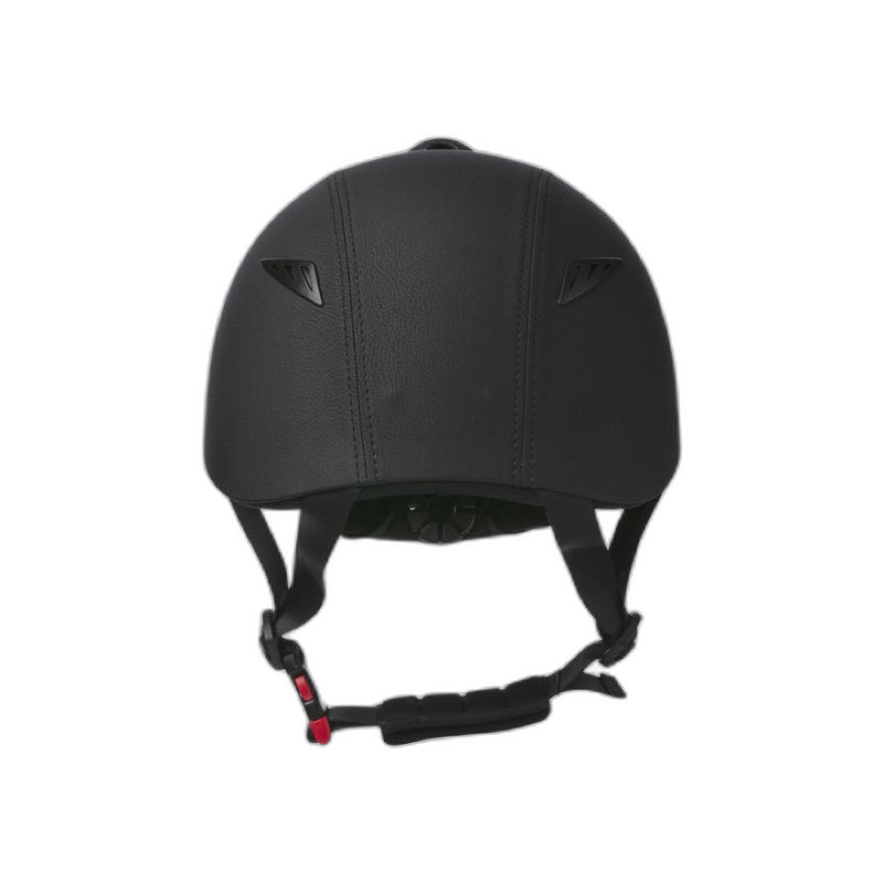 Adjustable riding helmet Choplin Premium grainé