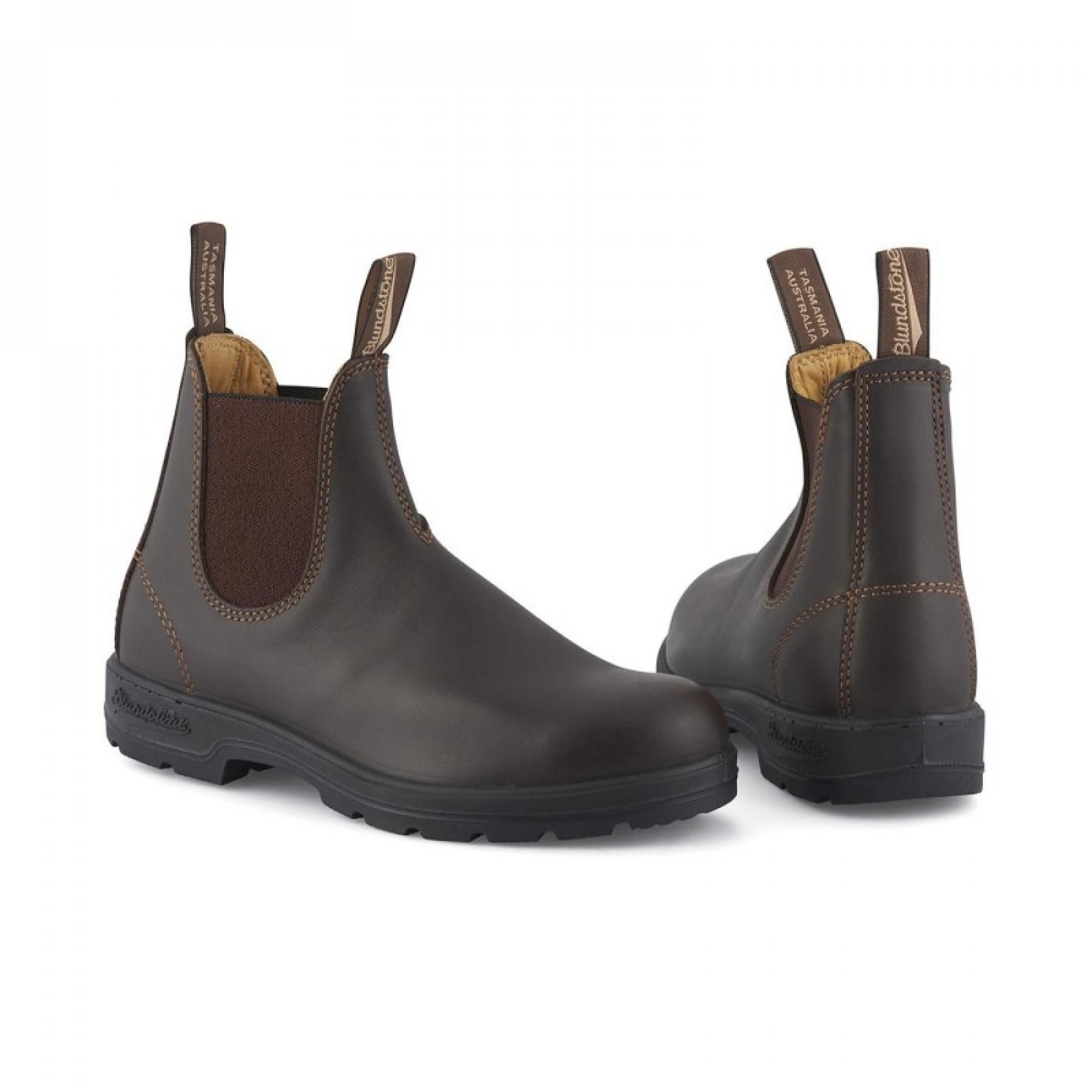Shoes Blundstone Classic Chelsea Boots 550 Walnut Brown