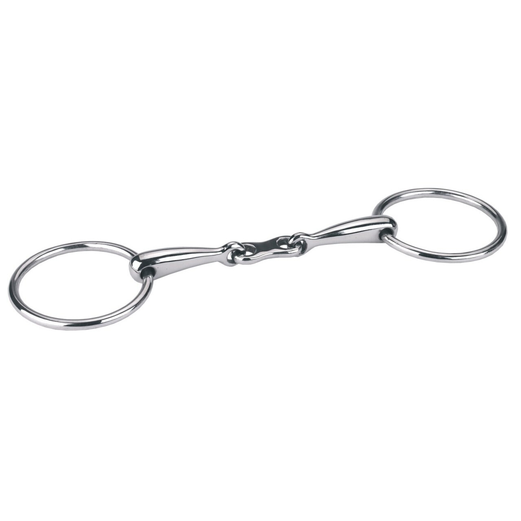 Double stainless steel horse bits Covalliero