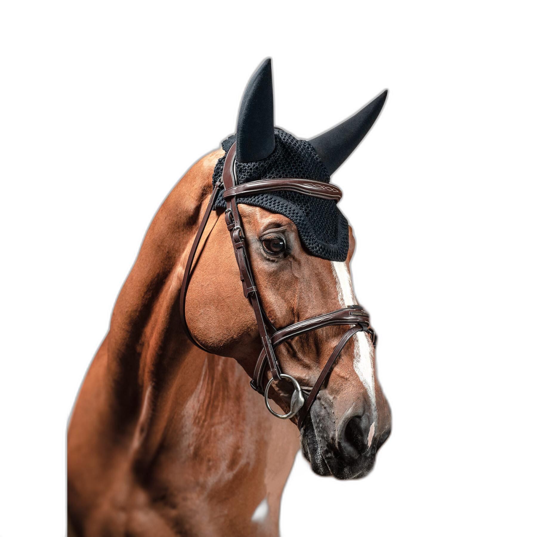 Anti-fly cap for horses Equiline Dave