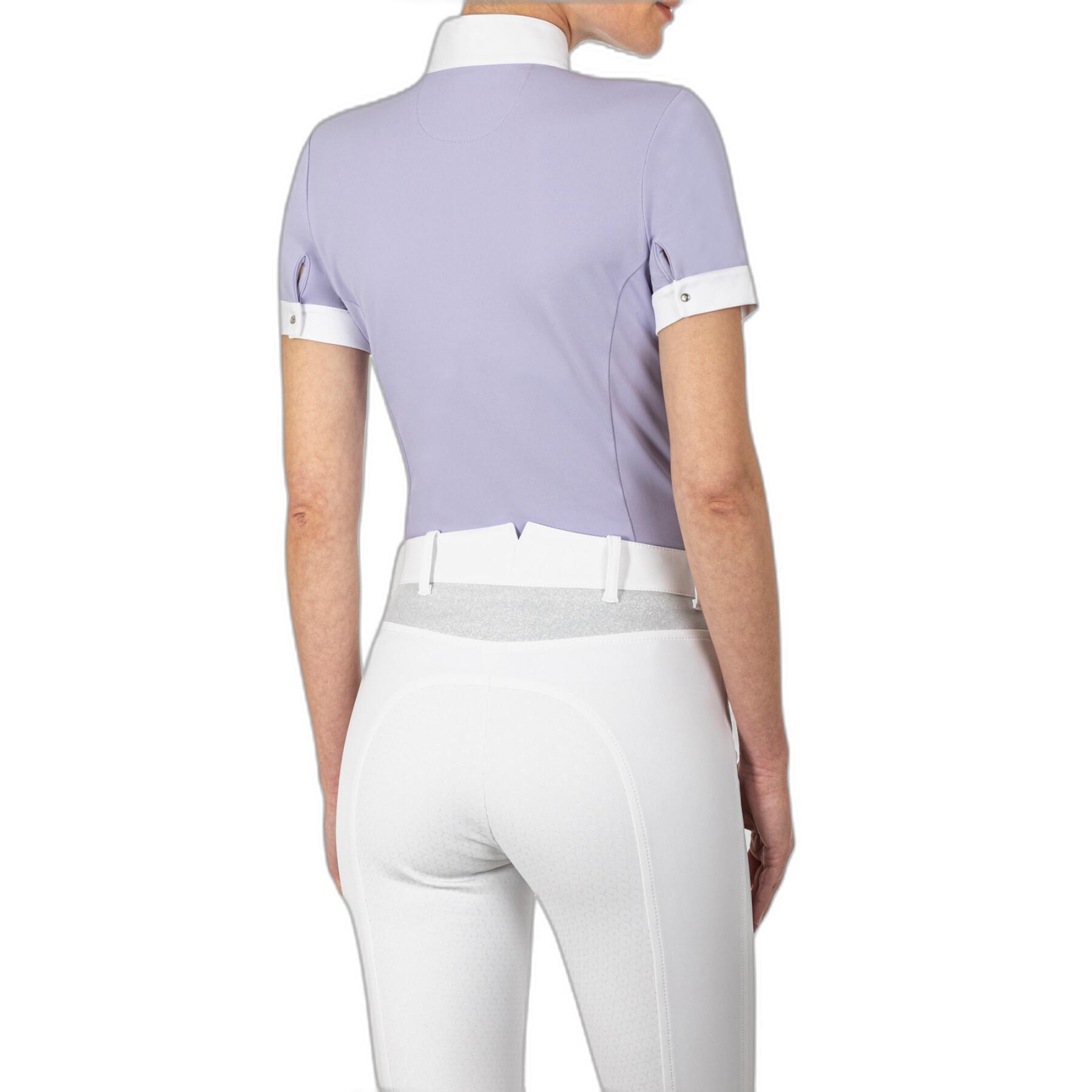 Women's riding competition polo shirt Equiline Gardug