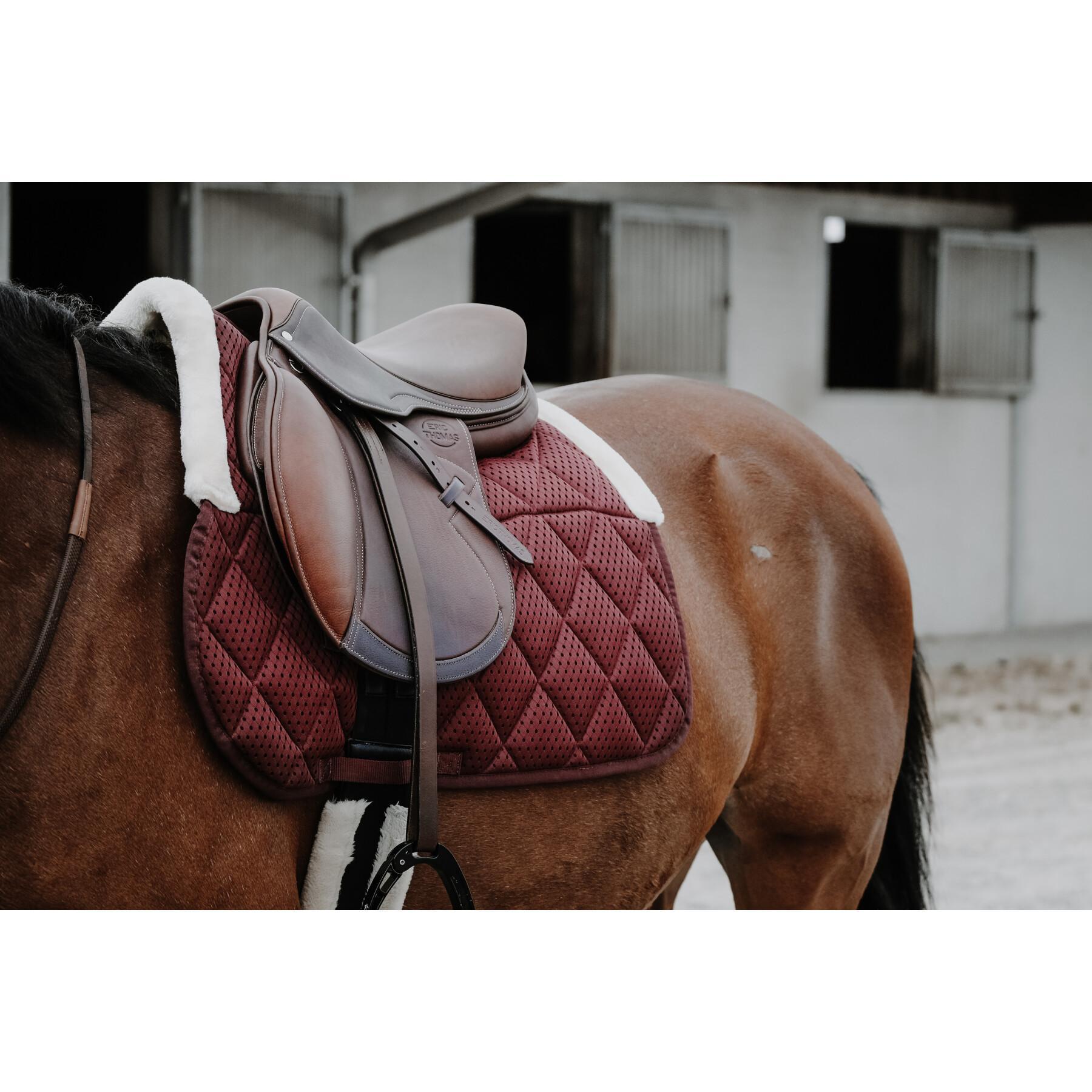 Saddle pad for horses Equithème Pro air