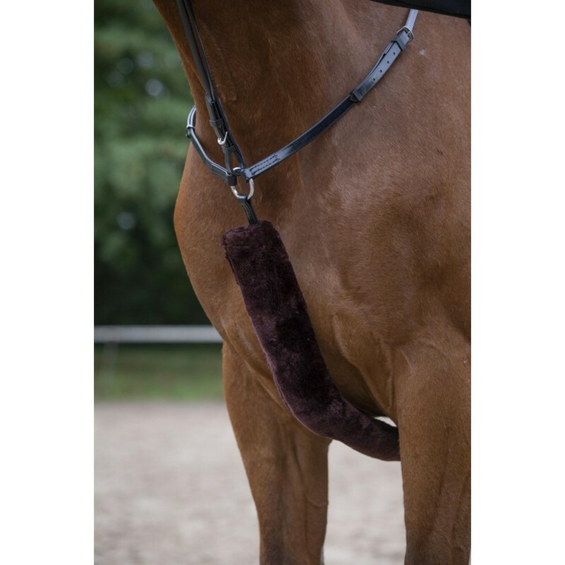 Hunting collar sheath for horse Equithème Teddy