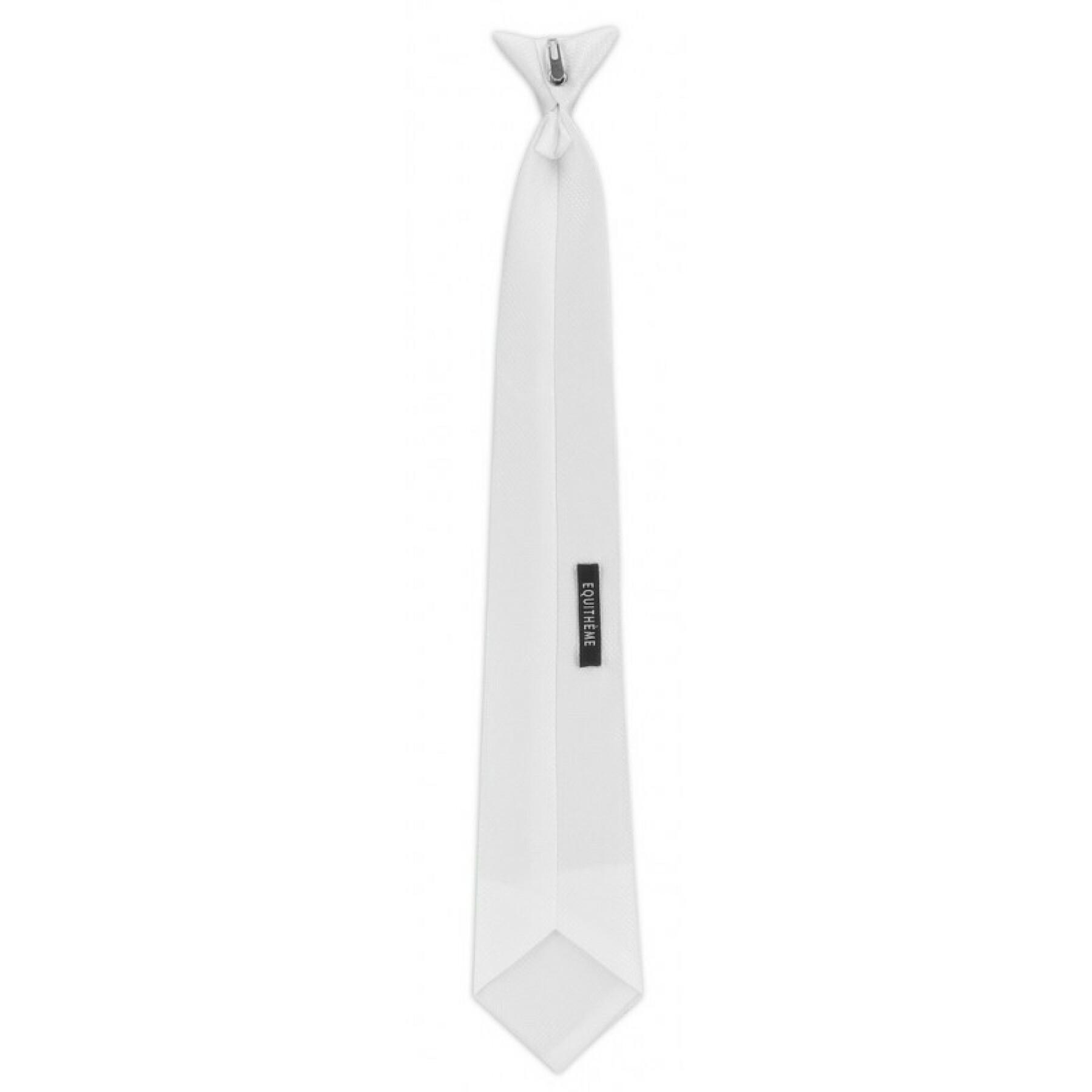 Honeycomb tie with clip Equithème Trevira