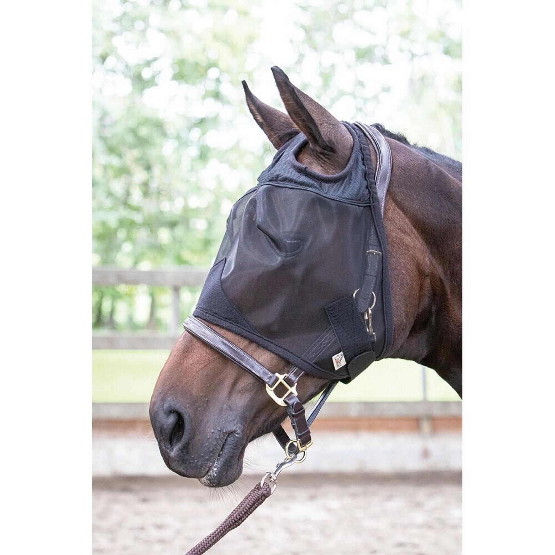 Anti-fly mask without ears for horses Harry's Horse Flyshield