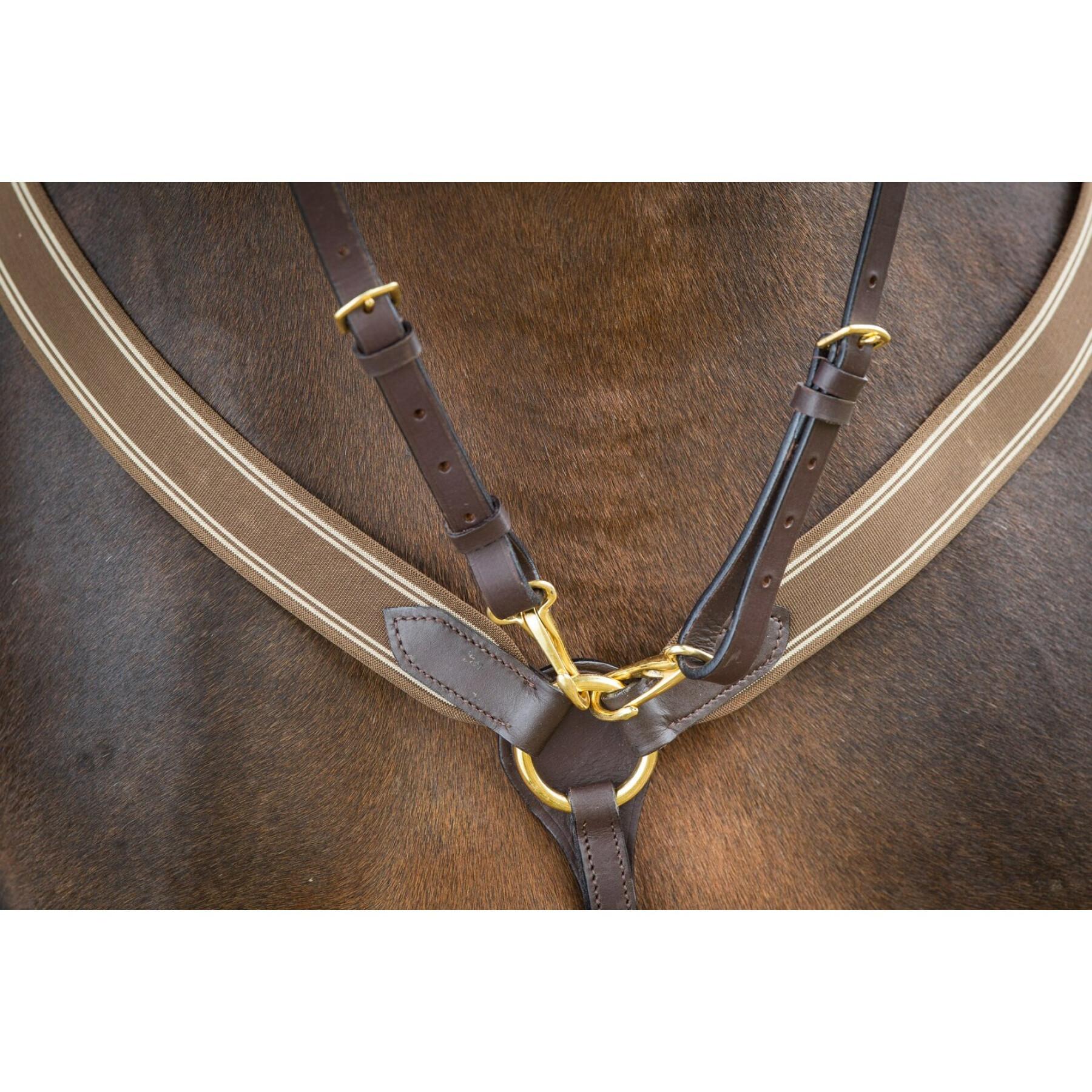 Elastic hunting collar for horse HFI