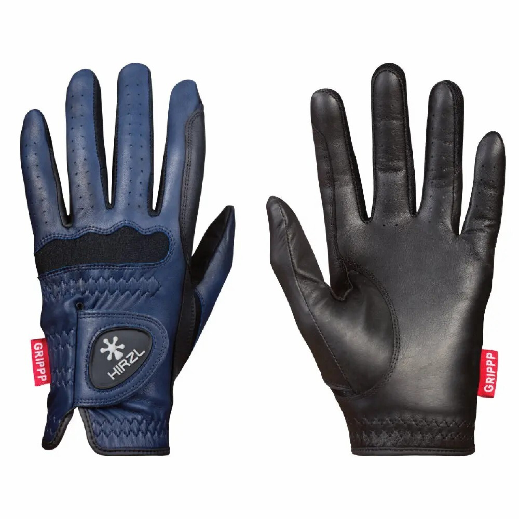 Leather riding gloves Hirzl Grippp Elite (x2)