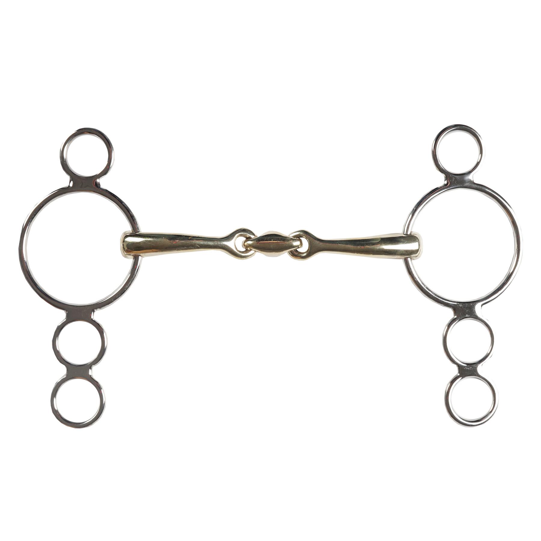 3 ring pessoa bit for double-jointed horses Horka