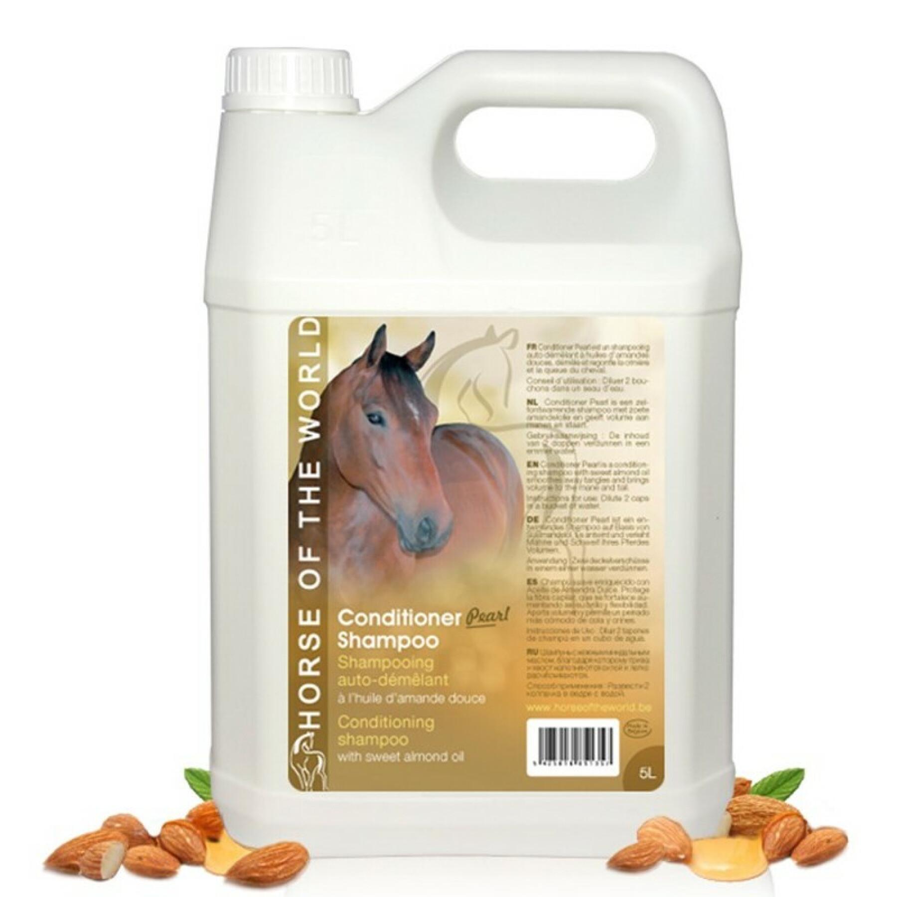 Conditioned shampoo for horses Horse Of The World 5 l
