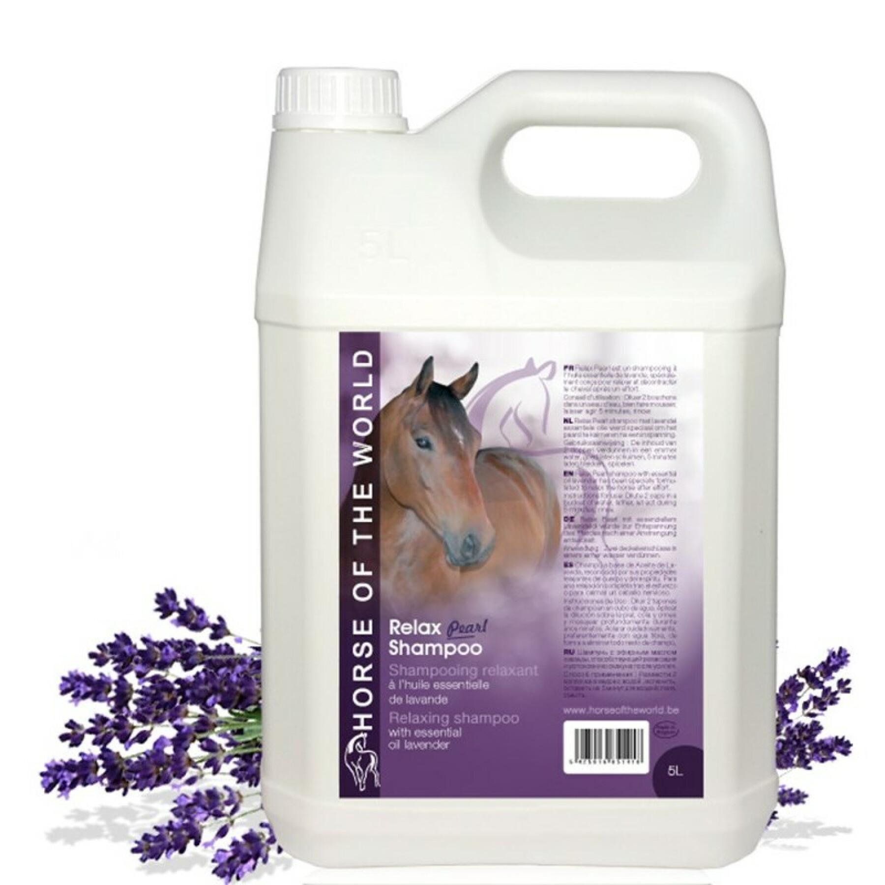 Relaxing shampoo for horses Horse Of The World 5 l