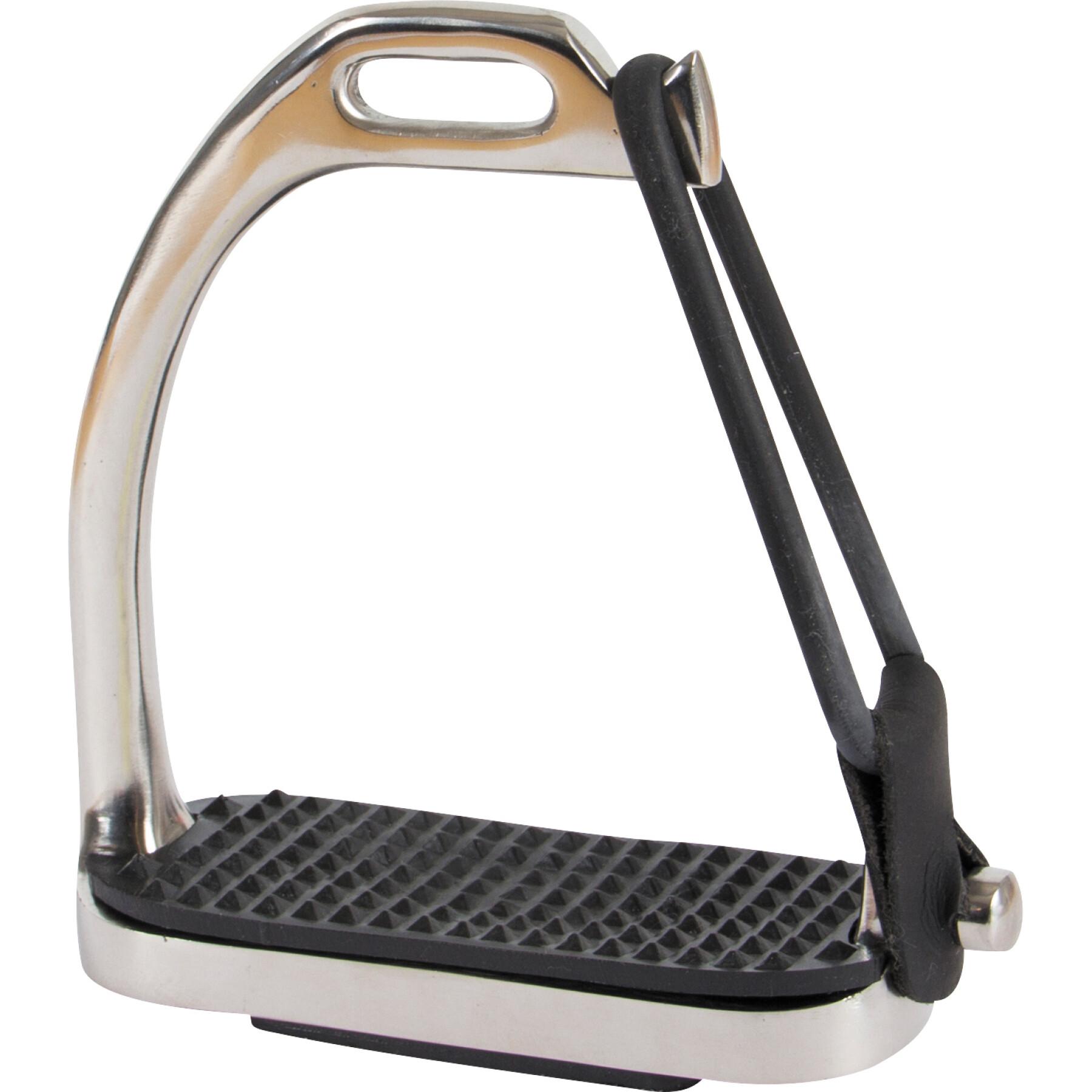stainless steel stirrups with elastics for children HorseGuard