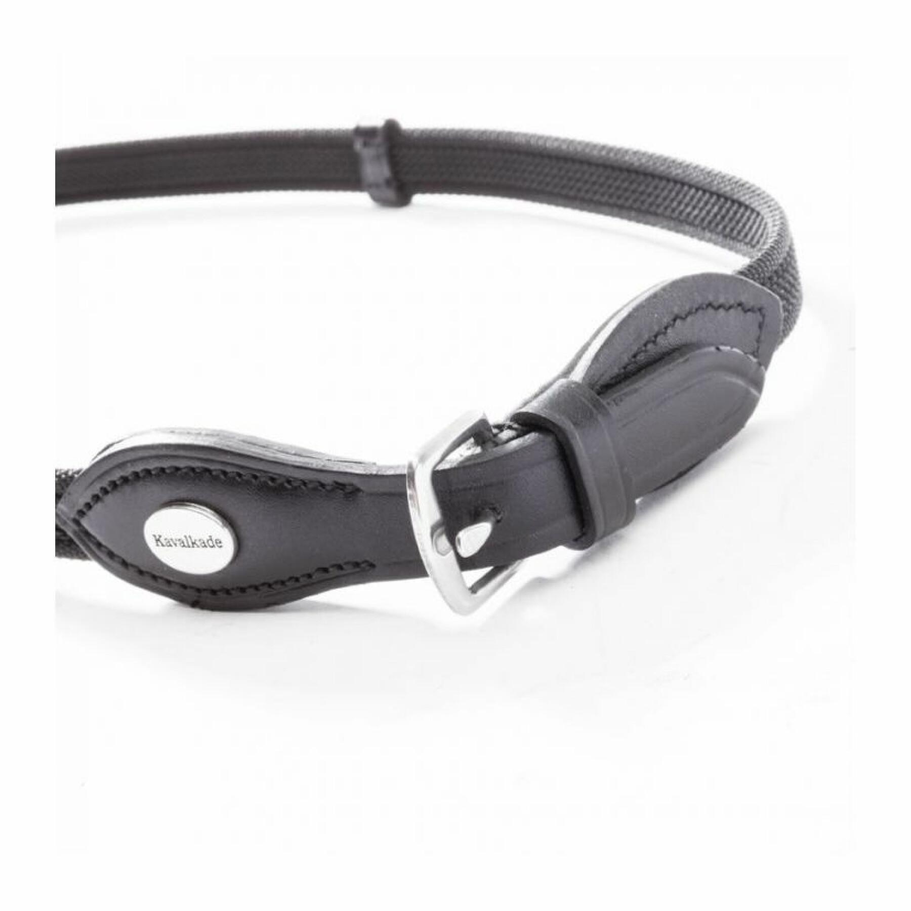 Reins with rubber carabiner Kavalkade Silent