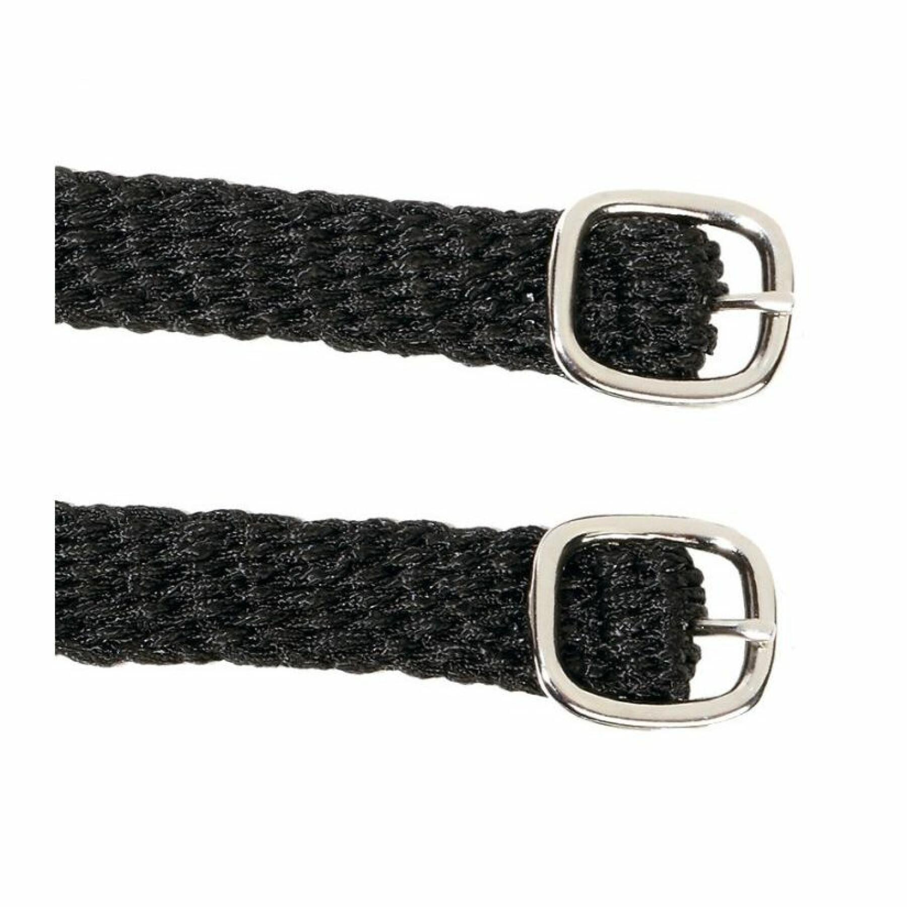 Braided nylon horse spur straps Kavalkade