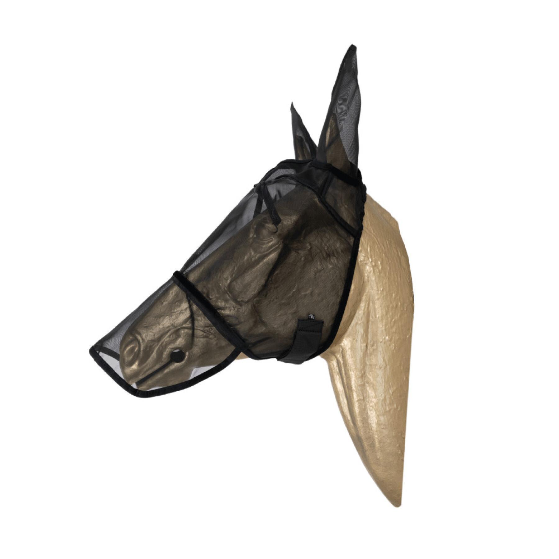 Anti-fly mask for horses with anti-uv ears and muzzle Kentucky Classic