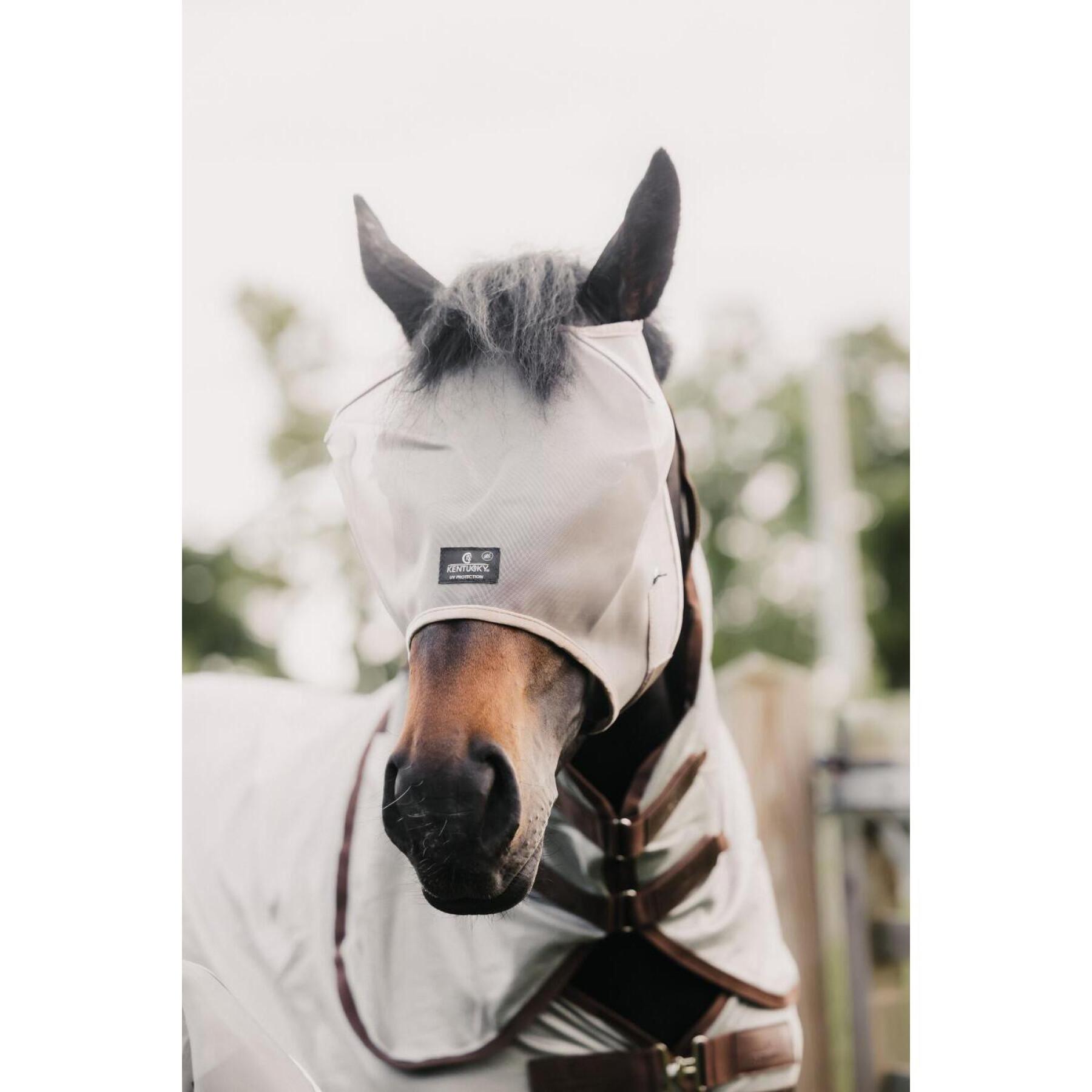 Anti-fly mask for horses without ears, anti-uv Kentucky Classic