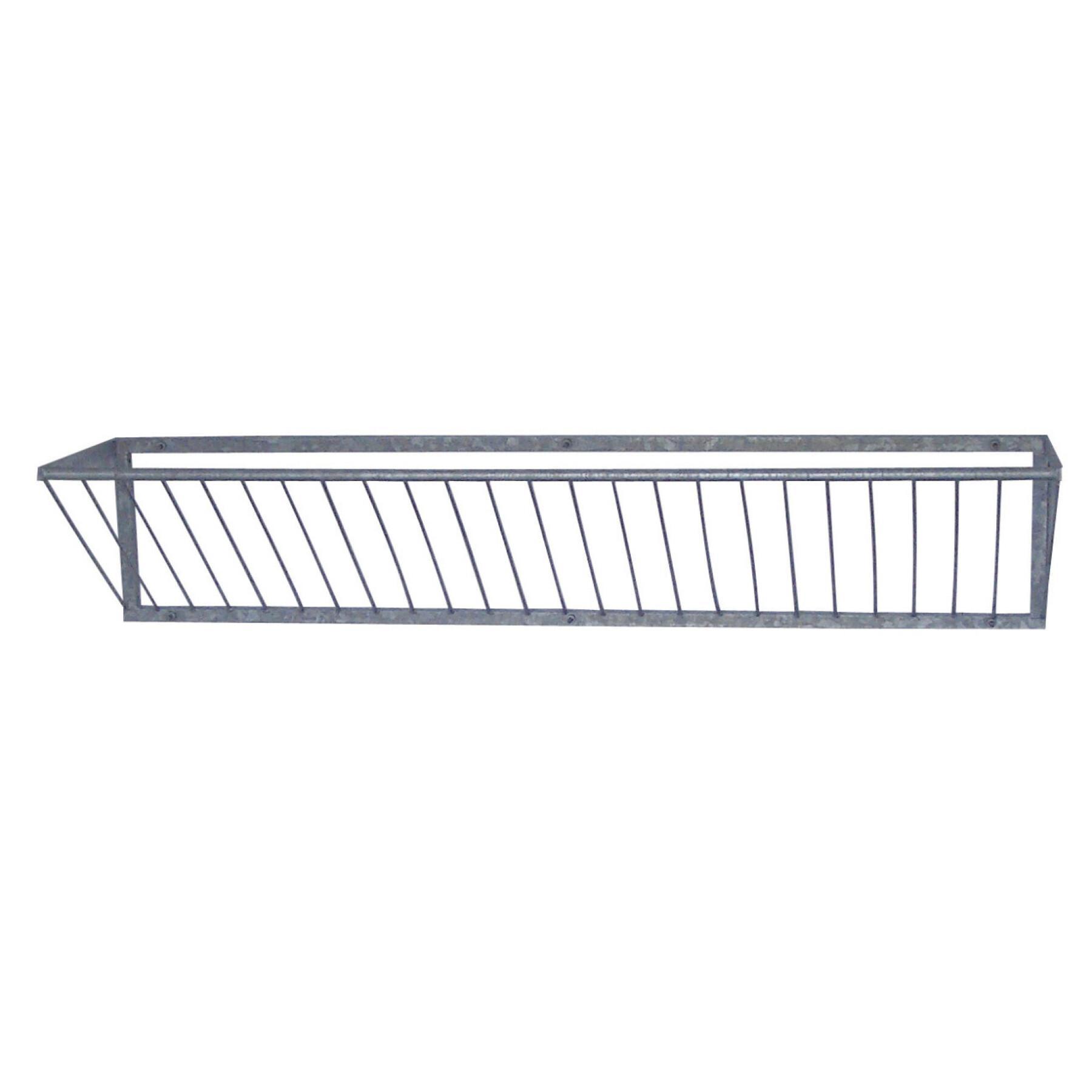 Galvanized hay rack with wall mounting Kerbl