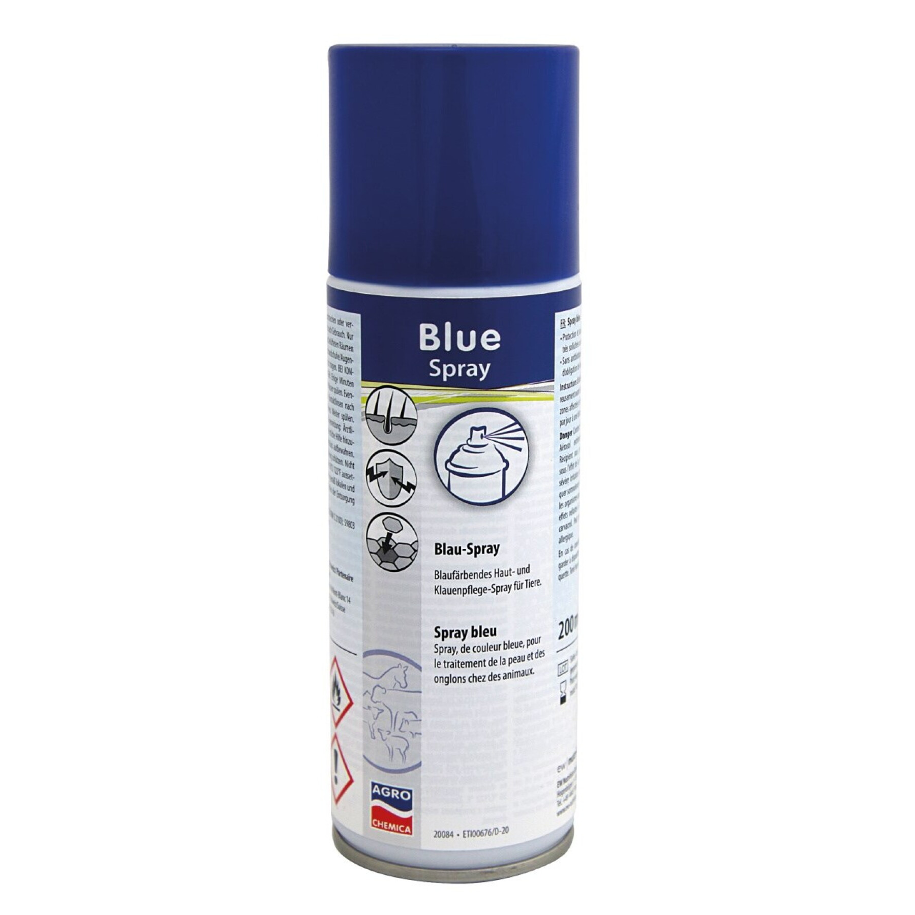 Blue spray aerosol Kerbl