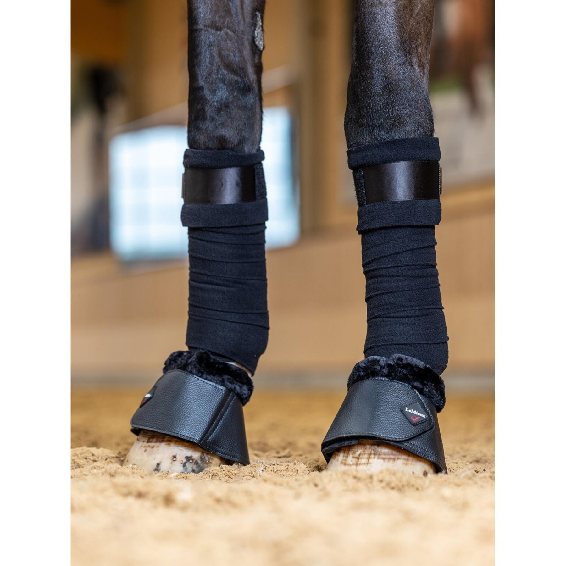 Hind leg gaiters for horses LeMieux WrapRound Over Reach