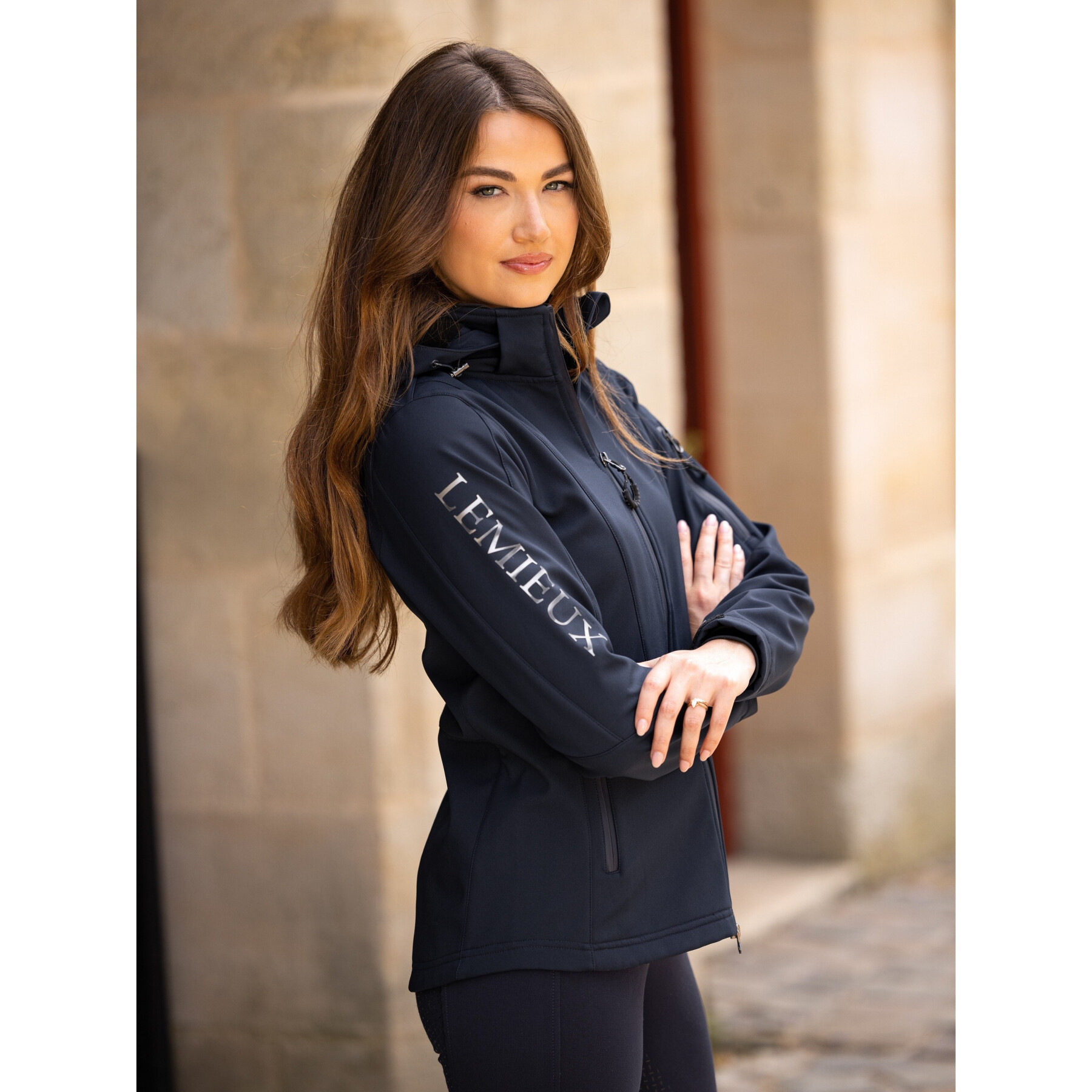 Women's full-zip riding jacket LeMieux Celine Softshell