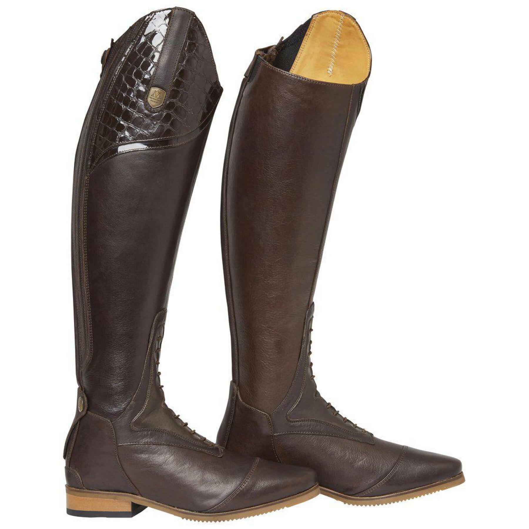 Women's leather riding boots Mountain Horse Sovereign Lux SR Short Regular