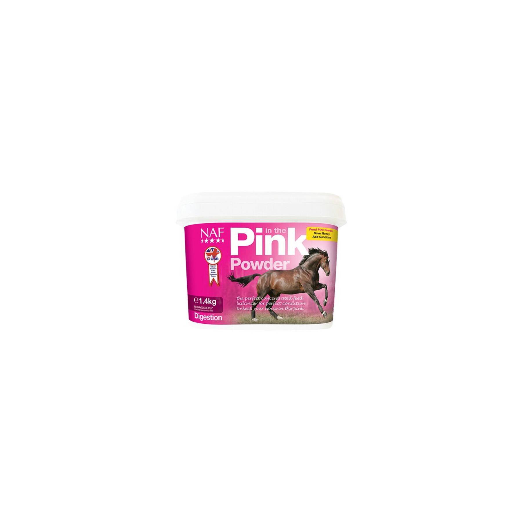 Food supplement digestion for horses NAF In the Pink Powder