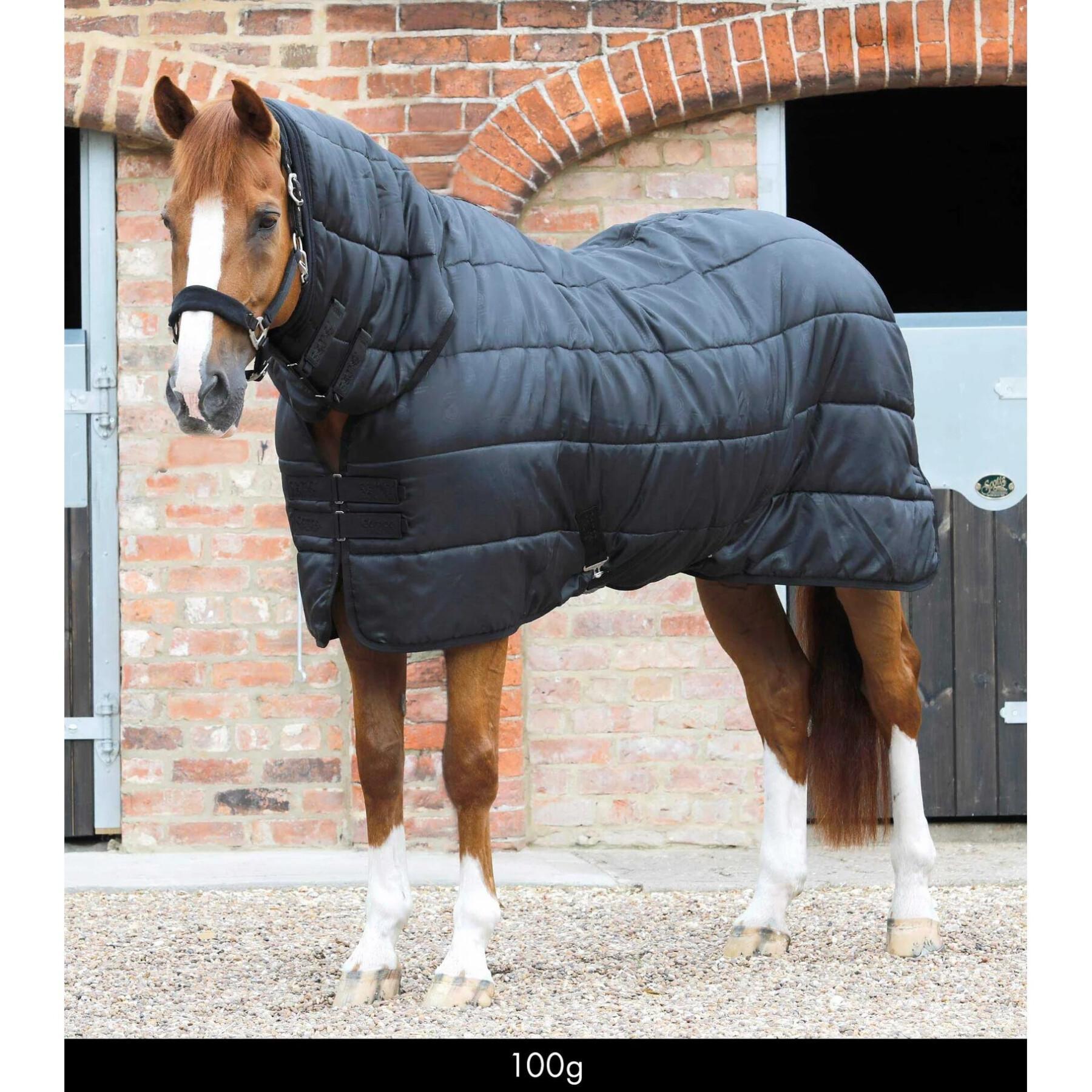 Horse blanket with neck cover Premier Equine 100 g