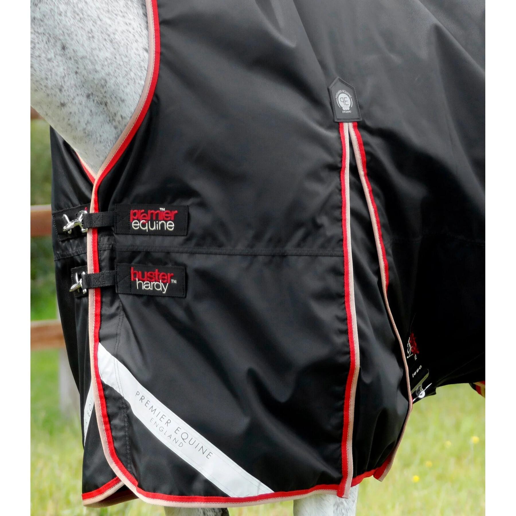 Waterproof outdoor horse blanket Premier Equine Buster Hardy 100 g