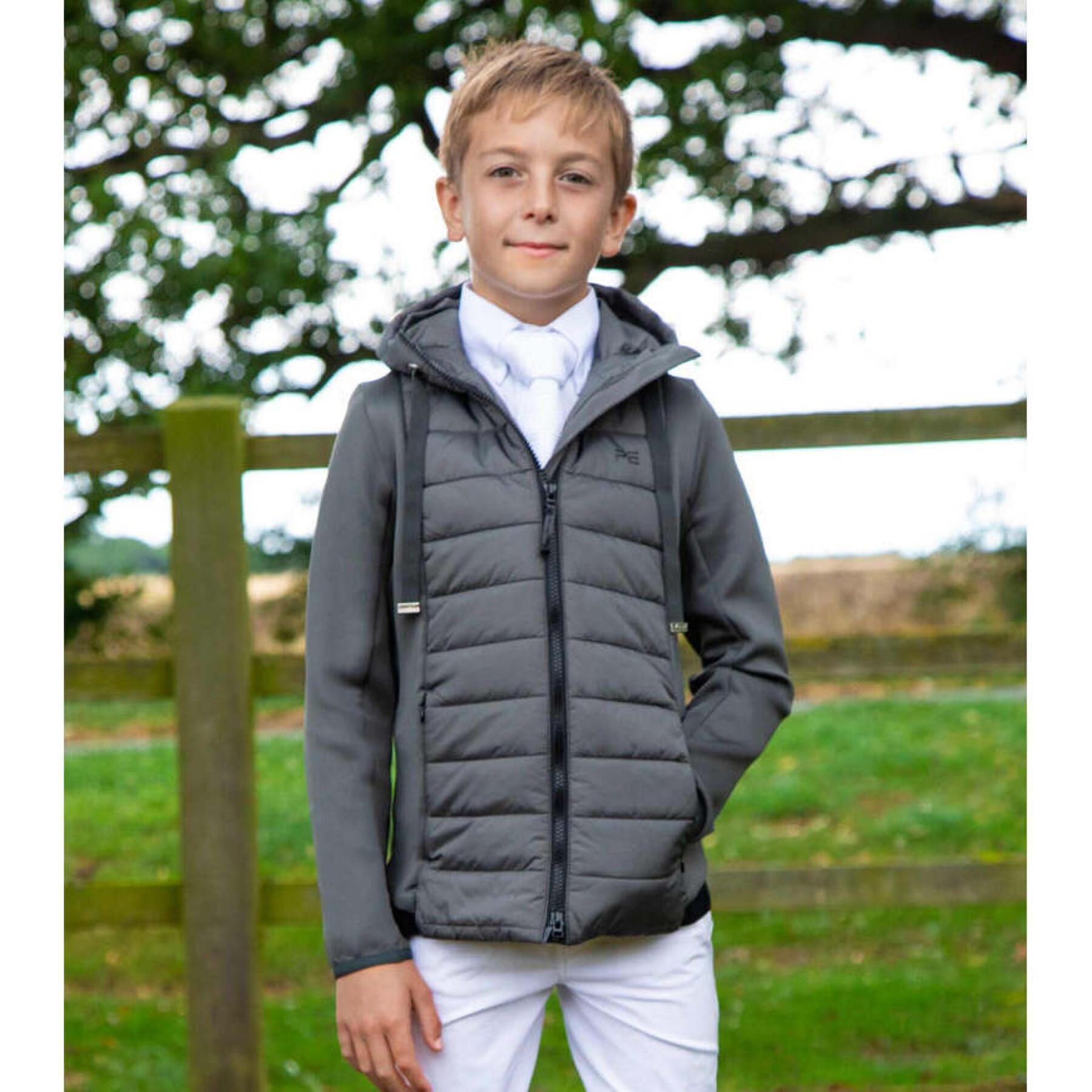 Kid's Hooded Puffer Jacket Premier Equine Arion