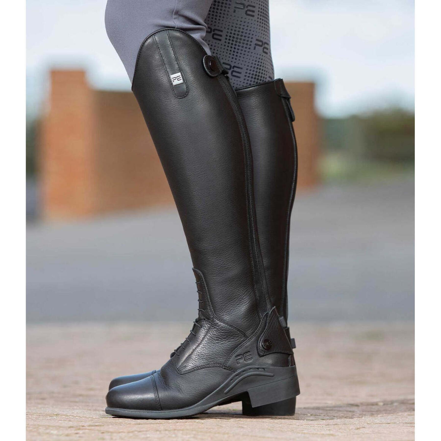 Leather riding boots woman Premier Equine Vallardi Large