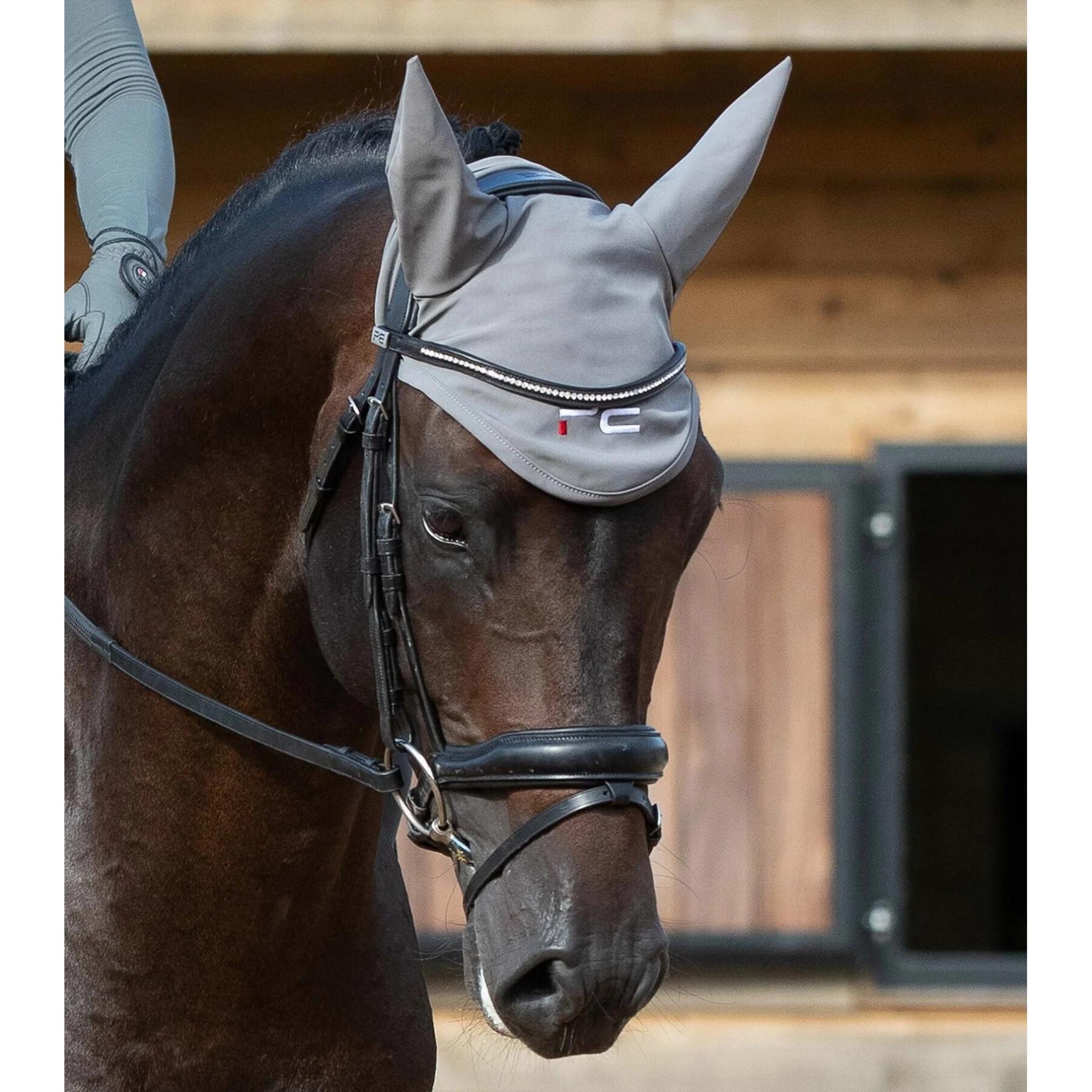 Anti-fly cap for horses Premier Equine Atlas