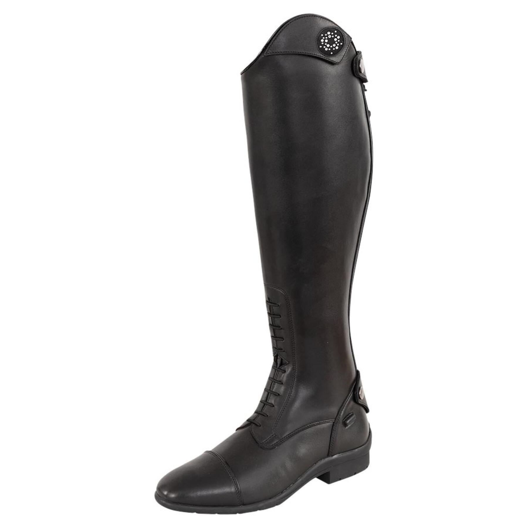 Leather riding boots, normal shaft Premiere Davidoff