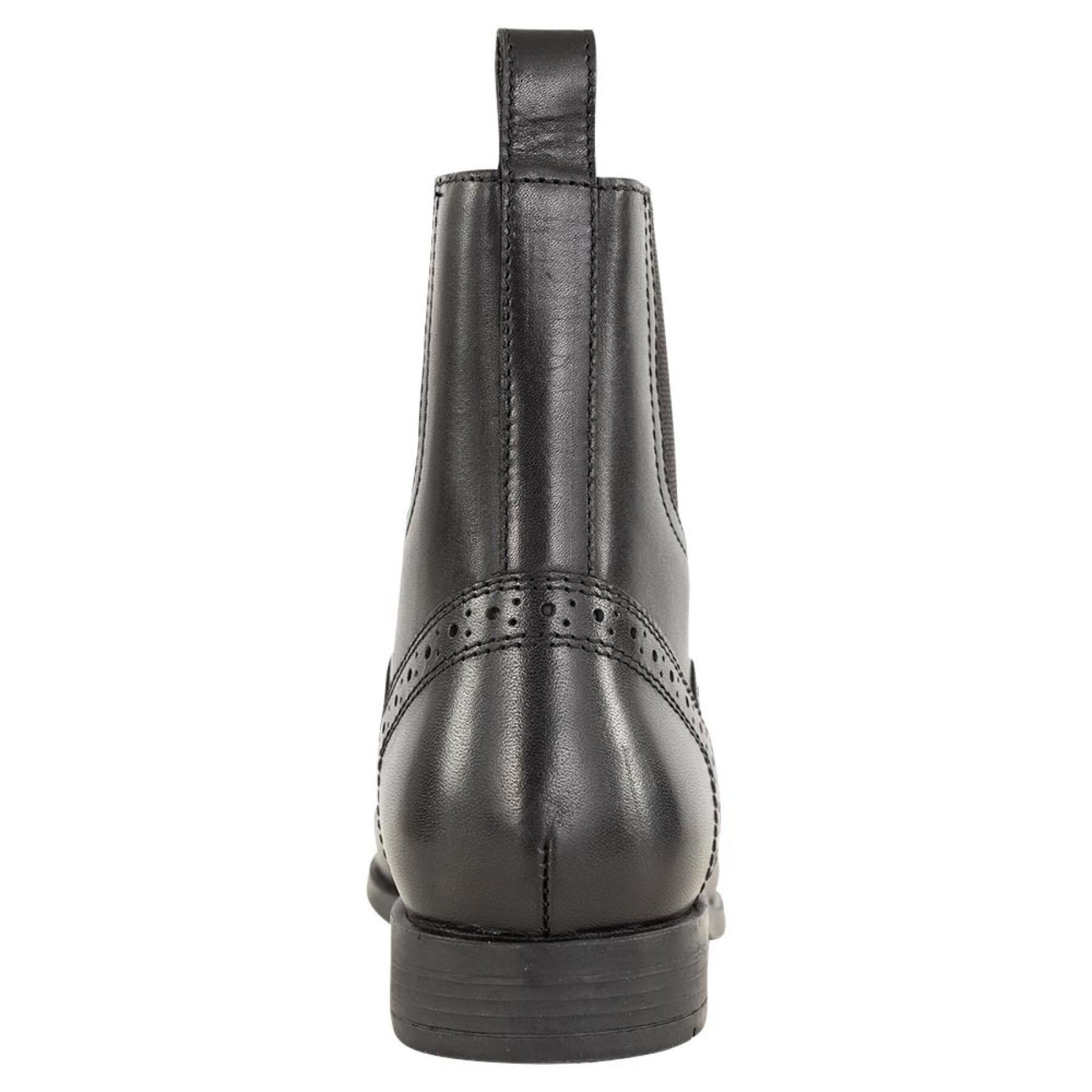 Leather riding boots with zipper Premiere Jodhpur Pasadena