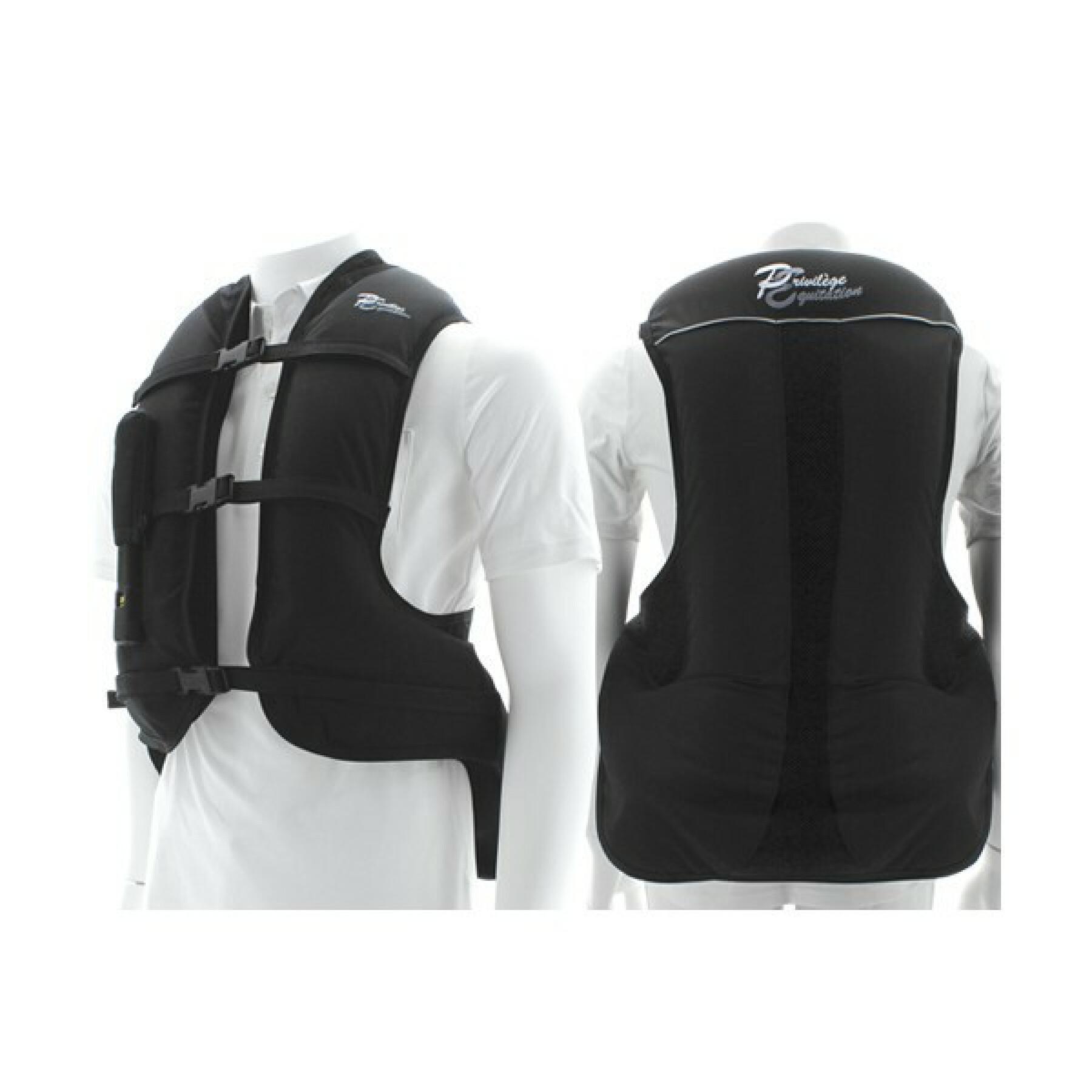 Polyethylene airbag vest for children Privilège Equitation