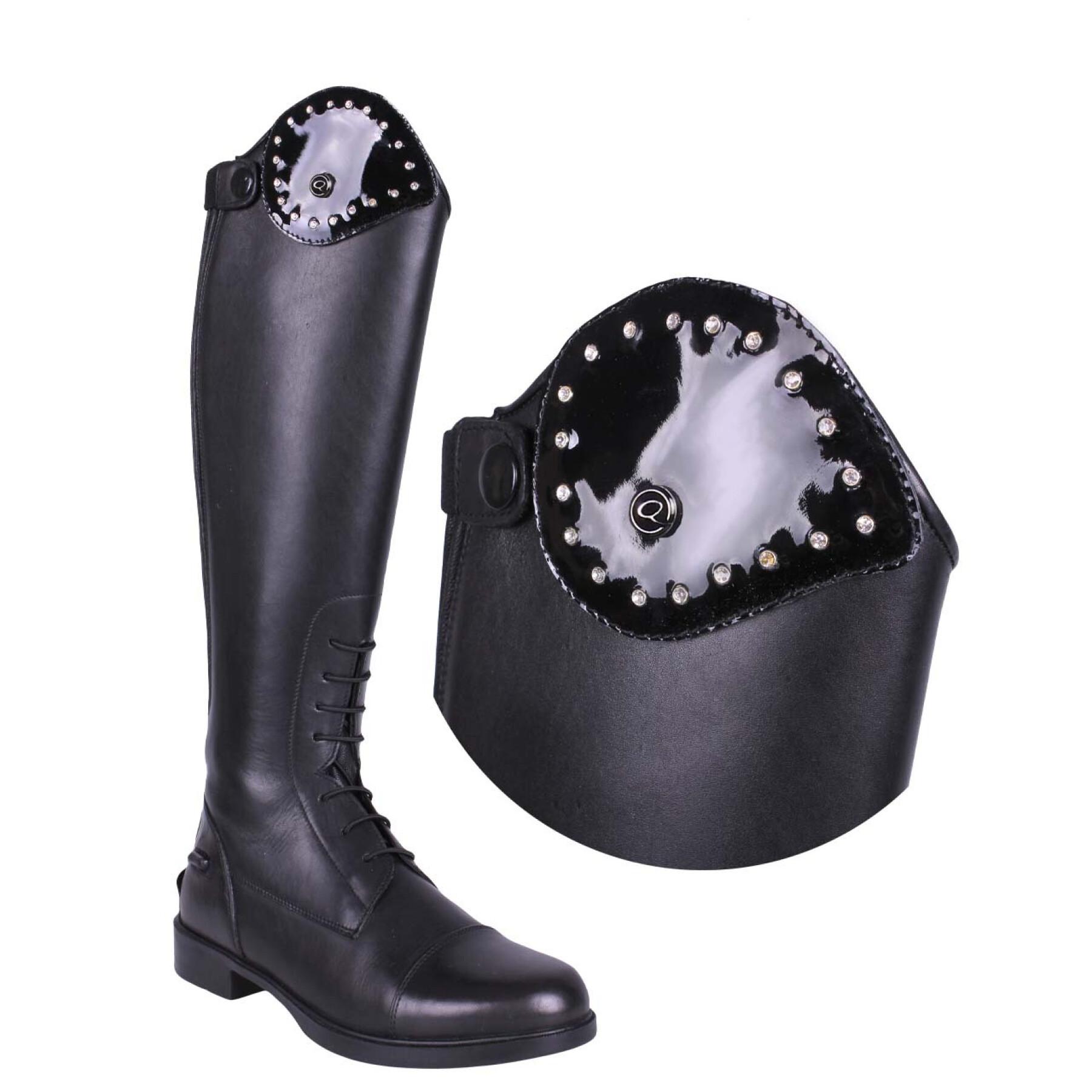 Exchangeable tops for riding boots QHP Romy Crystal