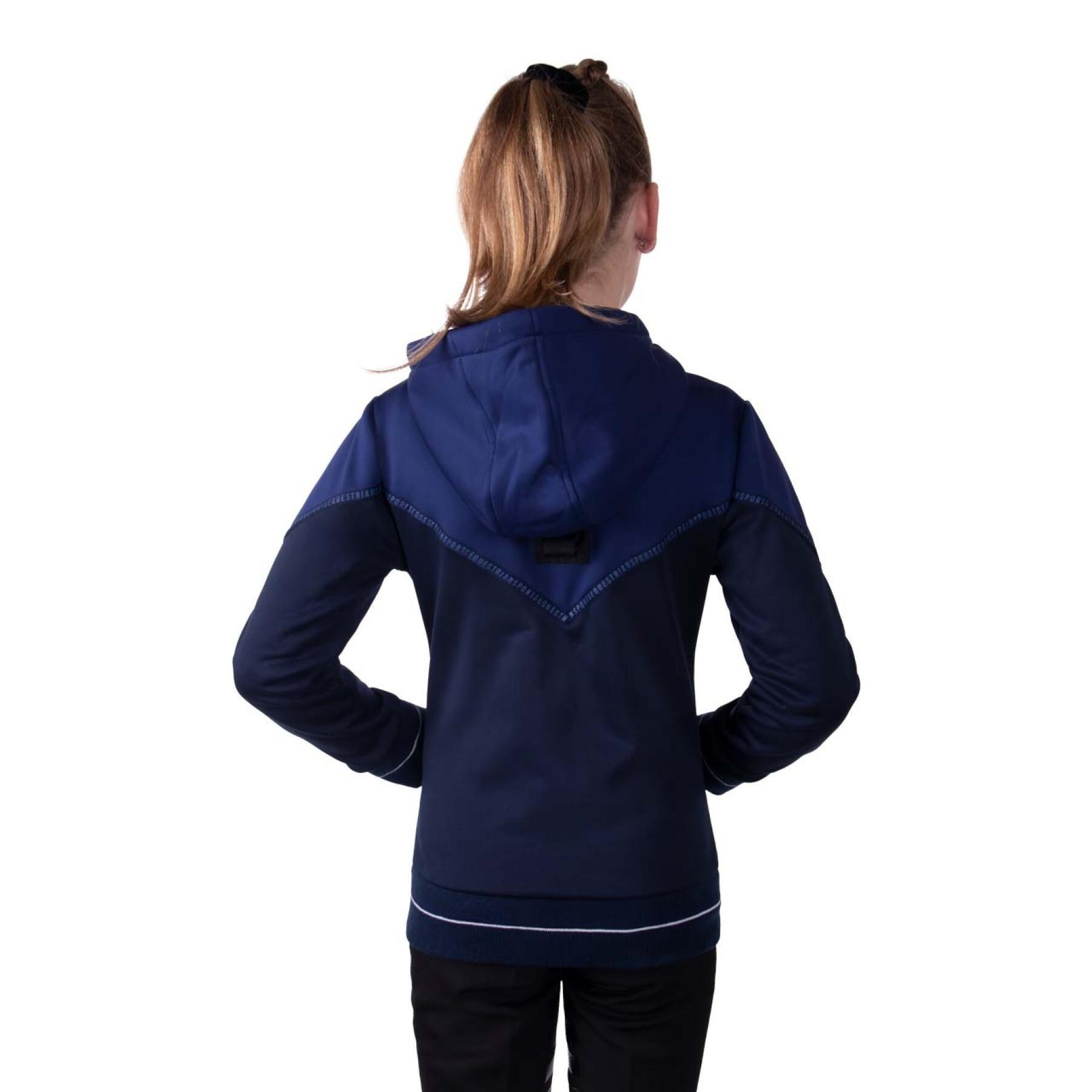 Sweat hooded riding girl QHP Sienna