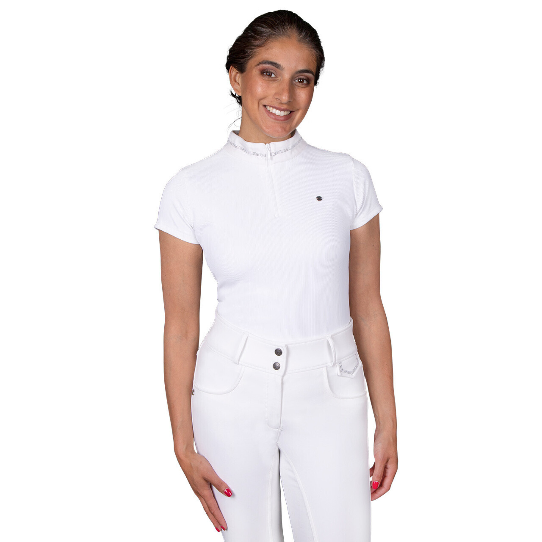 Women's competition polo shirt QHP Djune