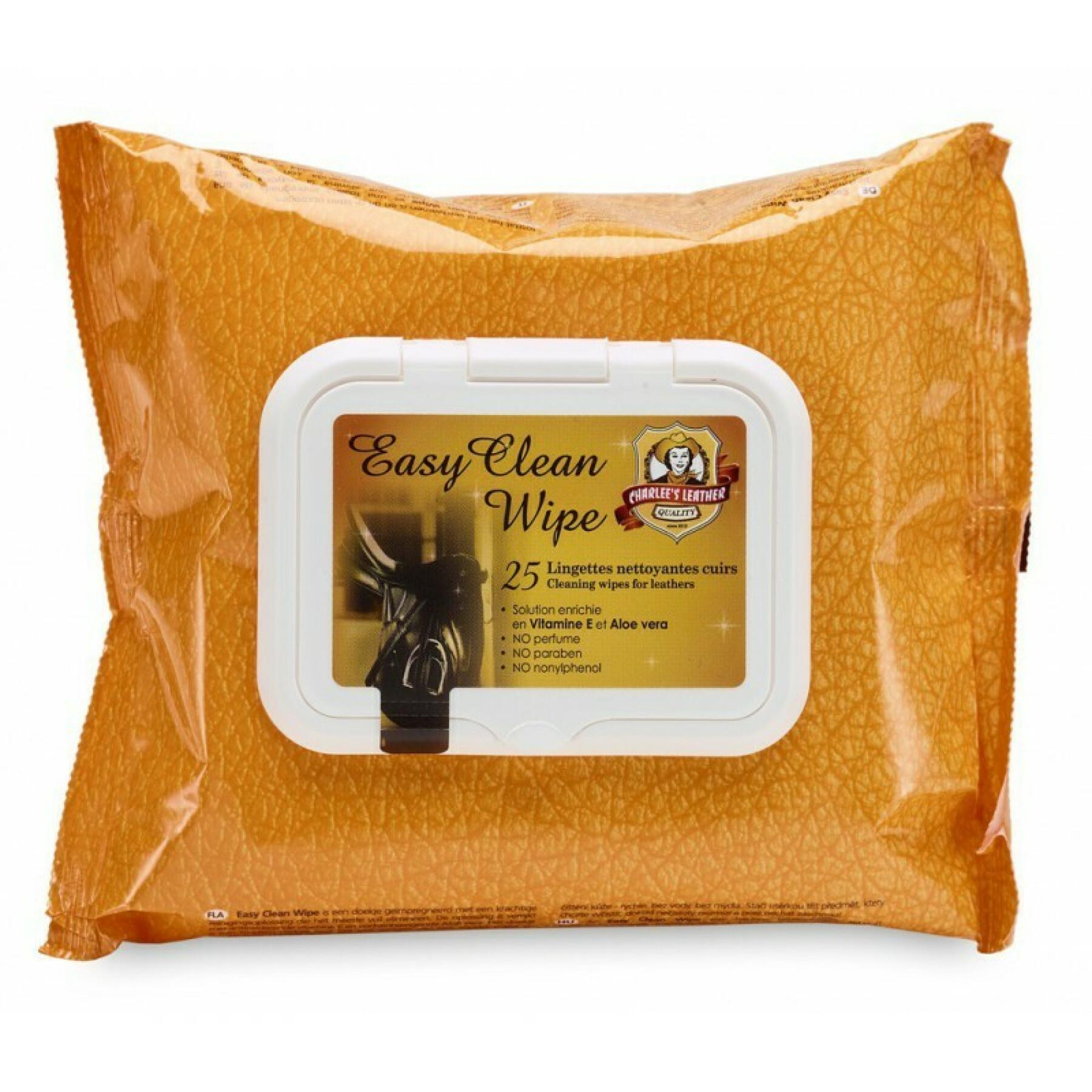 Leather Wipes 25 Wipes