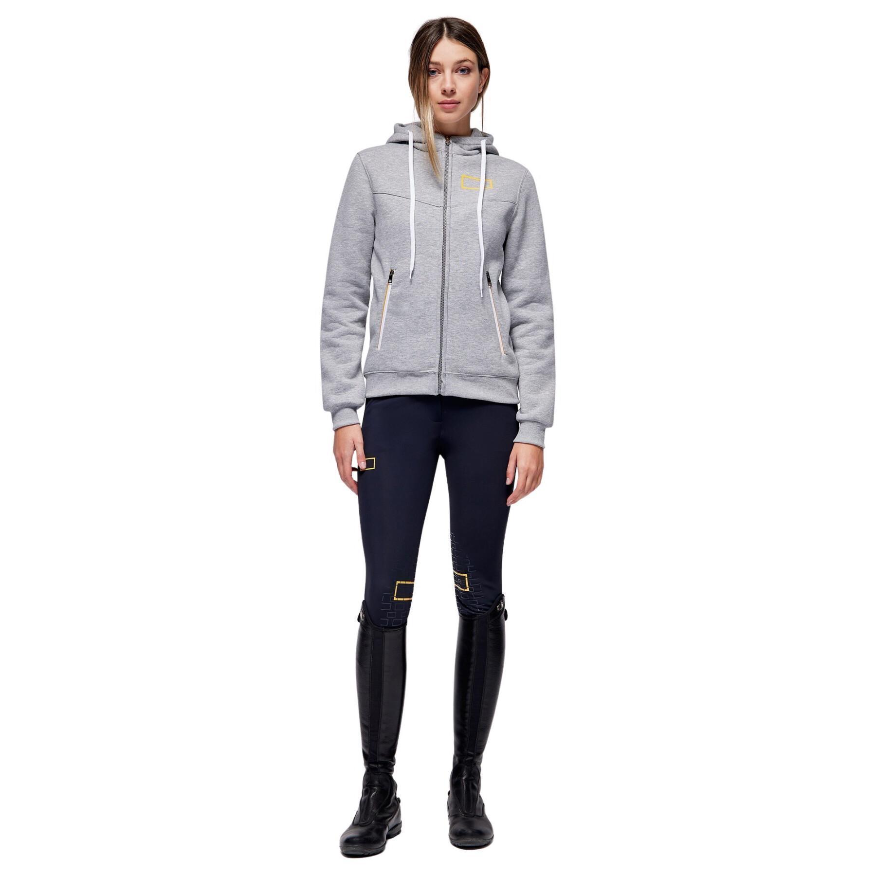 Women's zip-up hooded riding jacket RG Italy